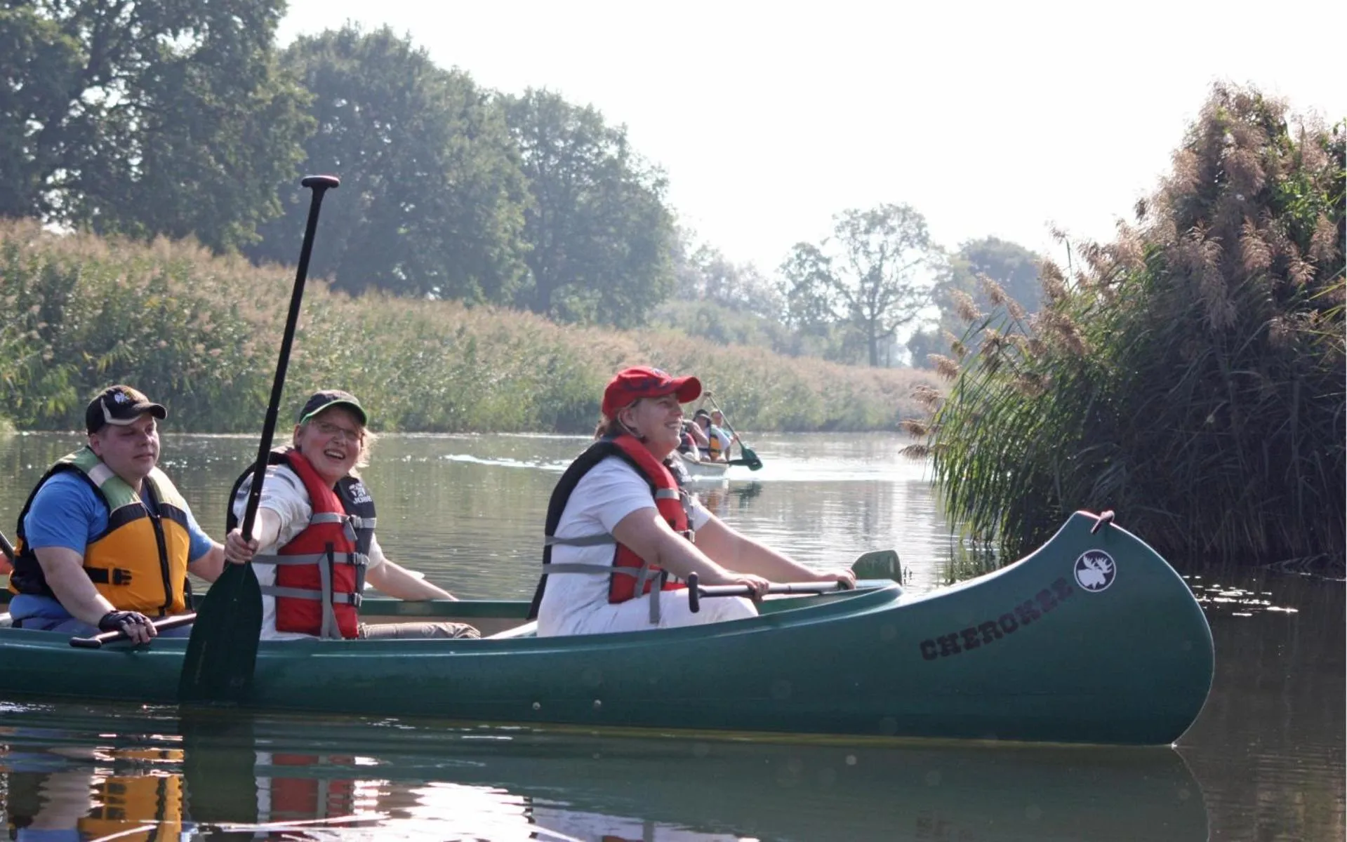 Canoeing in TraumHaus im Elsterpark