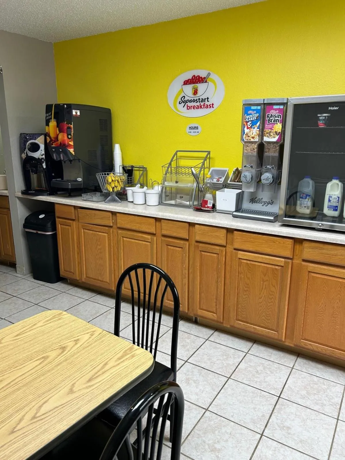 Breakfast in Super 8 by Wyndham Blair