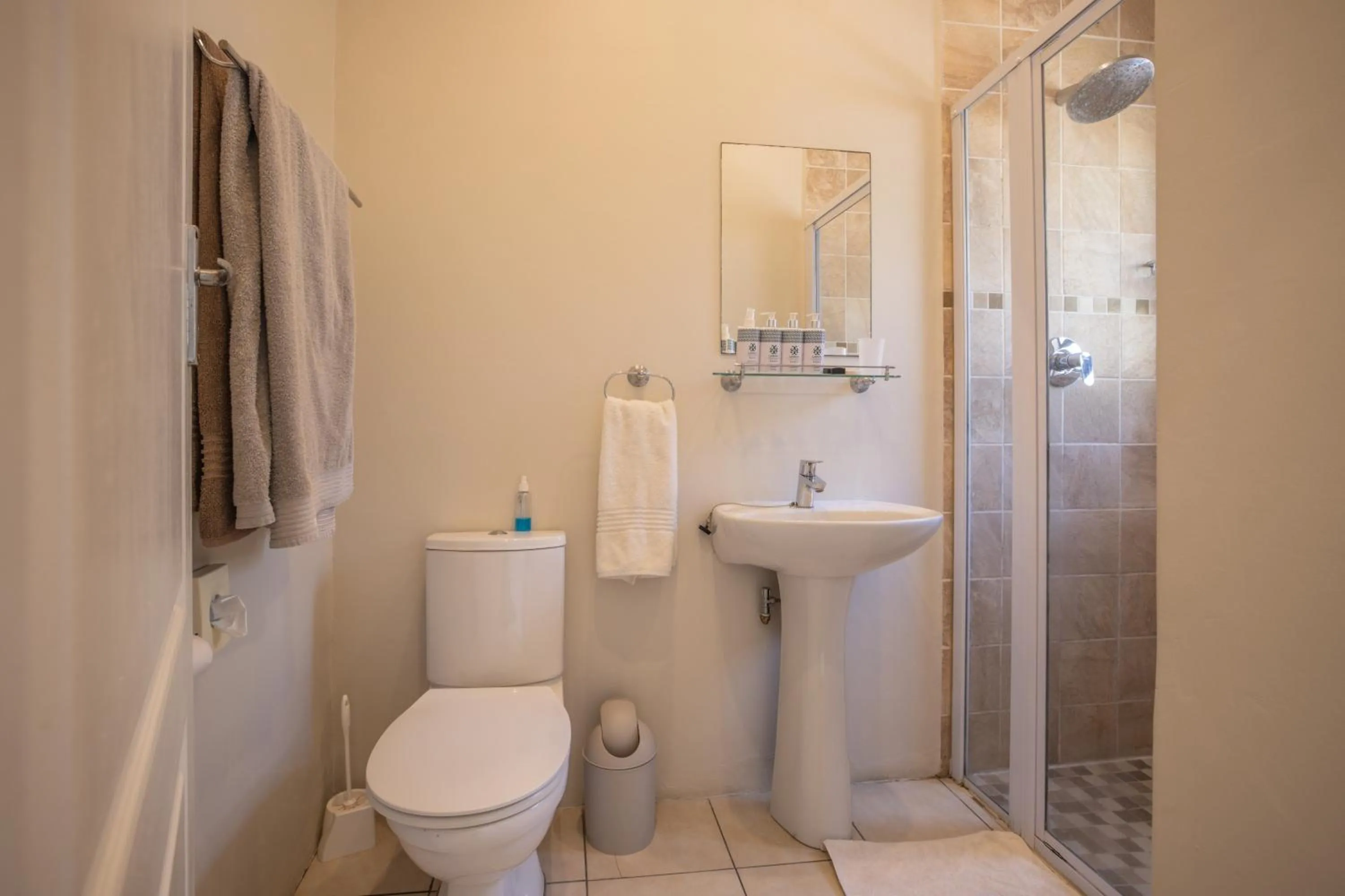 Shower in Lanherne Guest House Bed & Breakfast