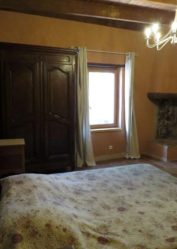 Bed in Domaine de Cousignac