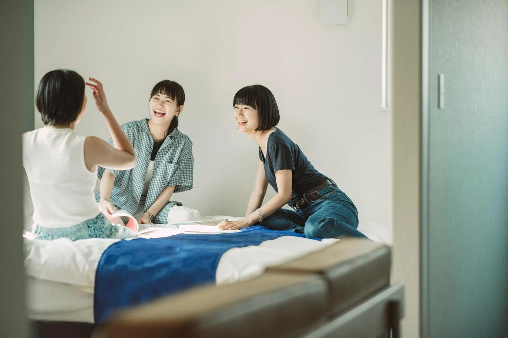 People, Bed in Seacruise House Navio