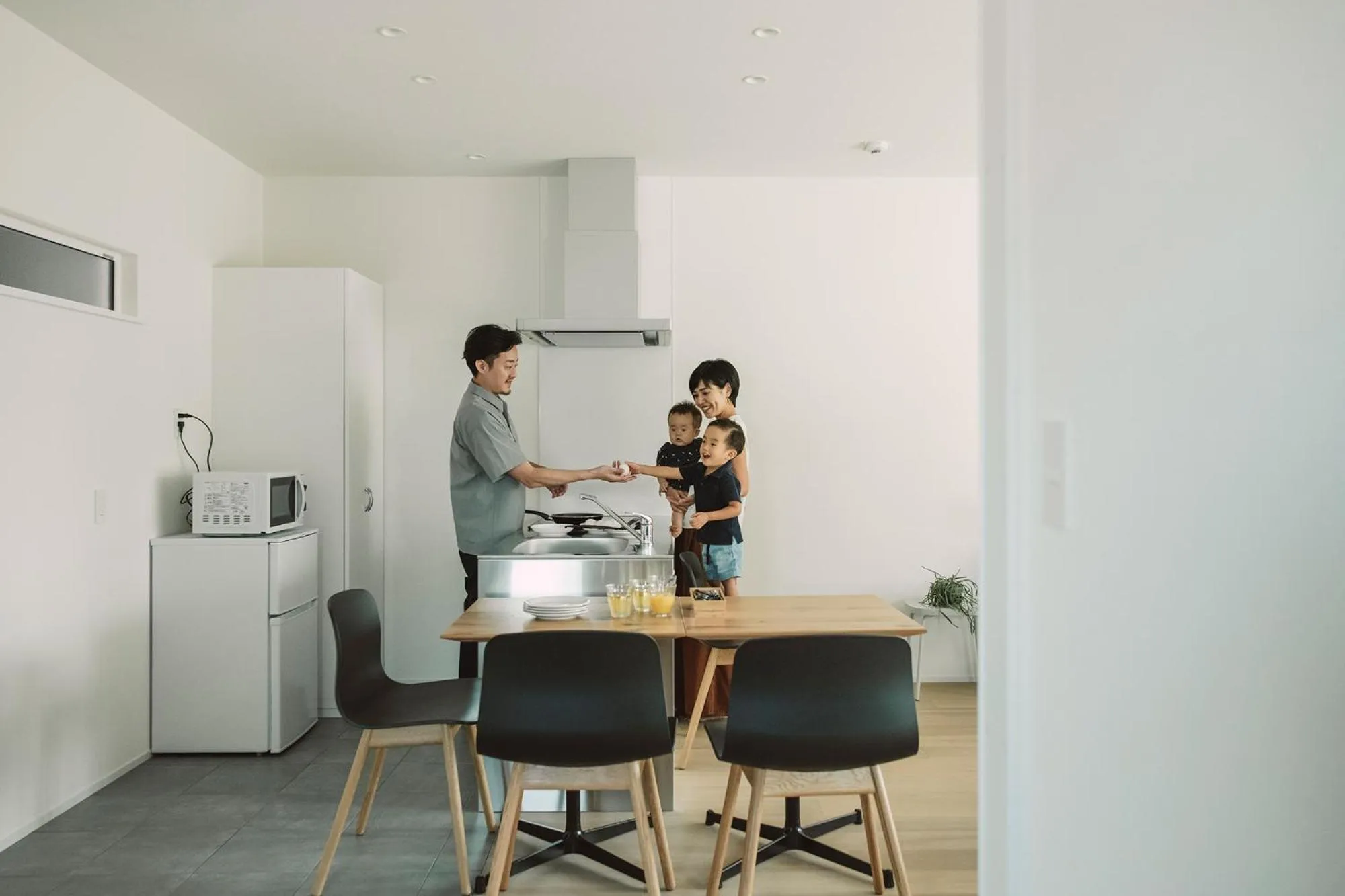 Dining area in Seacruise House Navio