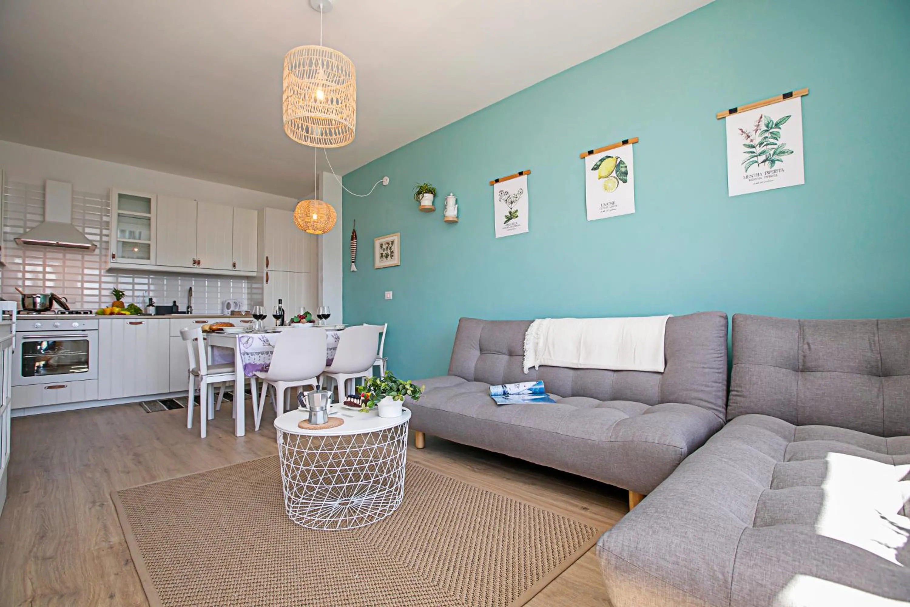 Living room in Casa Turchese - Happy Rentals