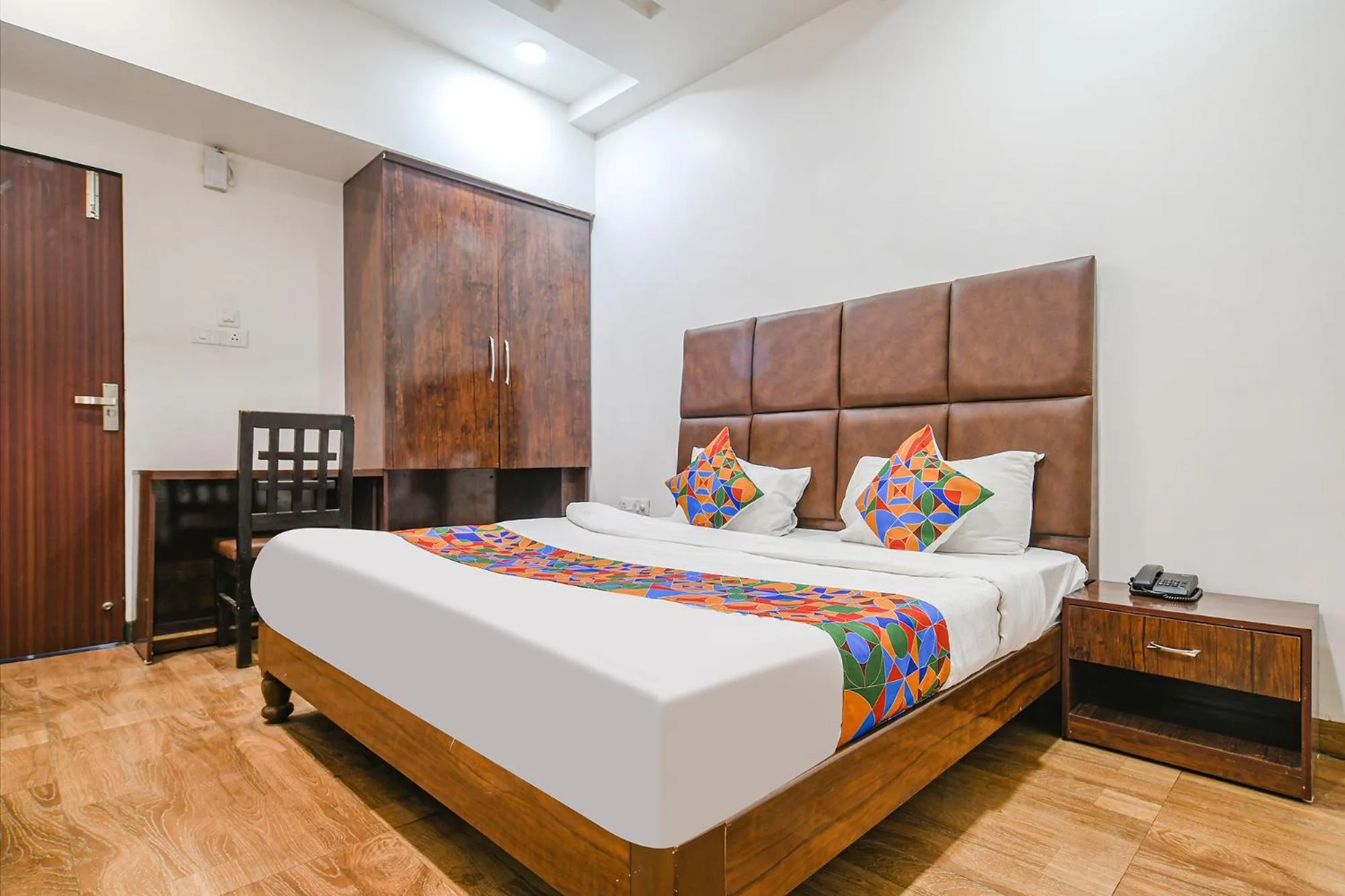 Bed in FabHotel S Pride