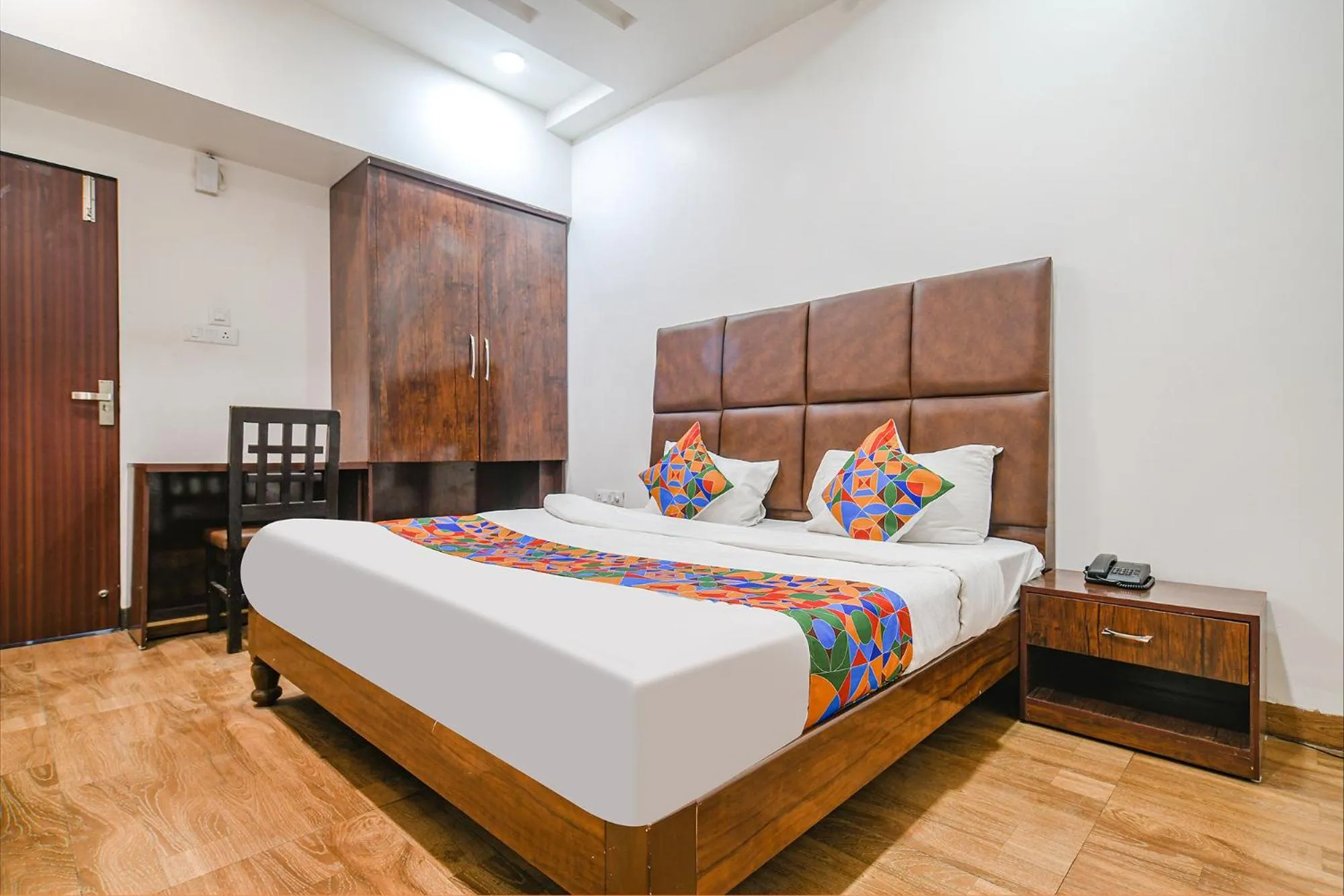 Bed in FabHotel S Pride