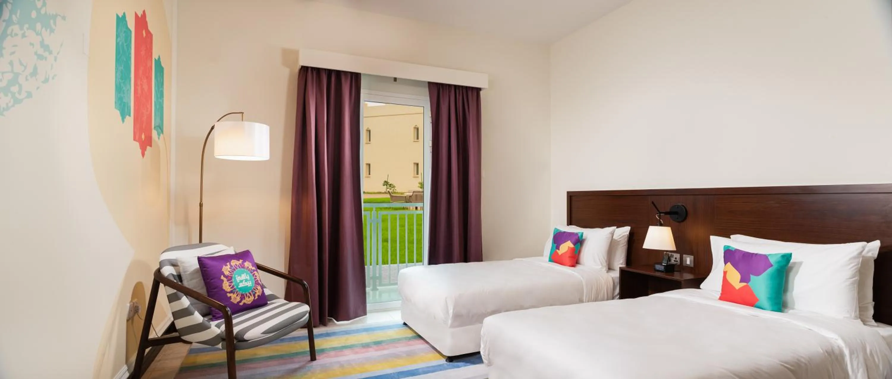 Bed in Atana Stay Salalah