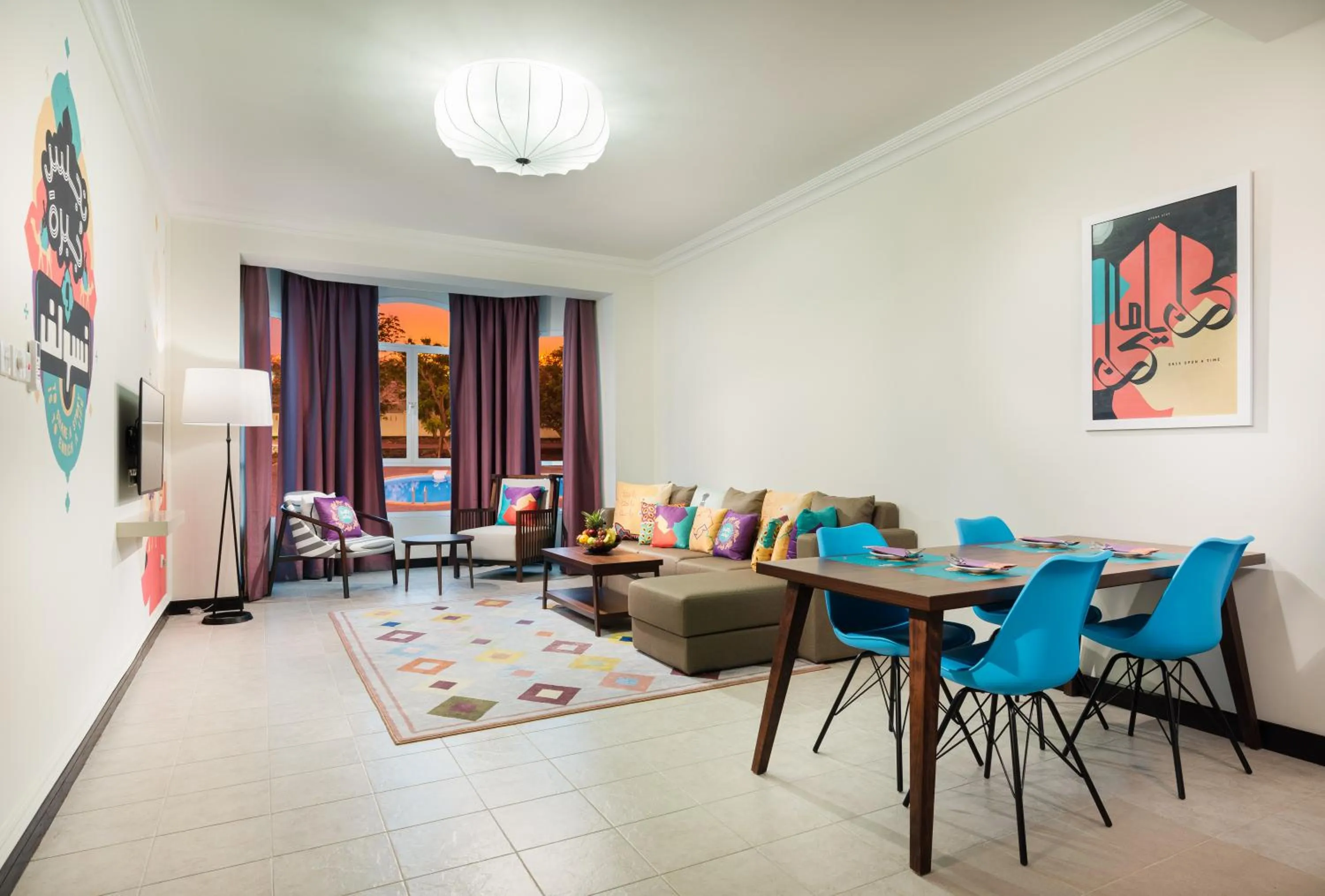 Dining area in Atana Stay Salalah