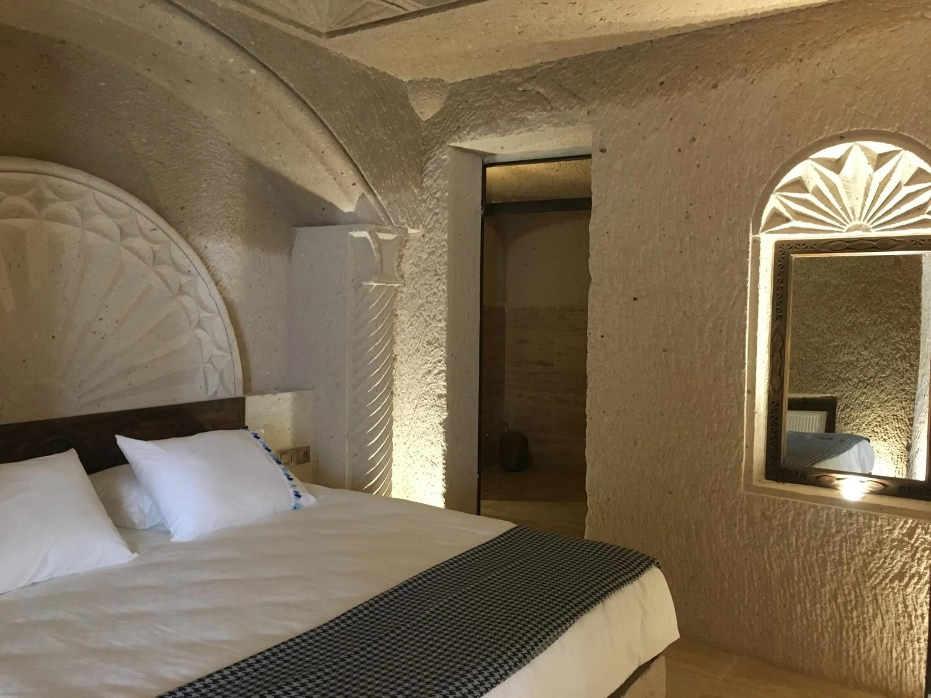 Bed in Corner İn Cappadocia
