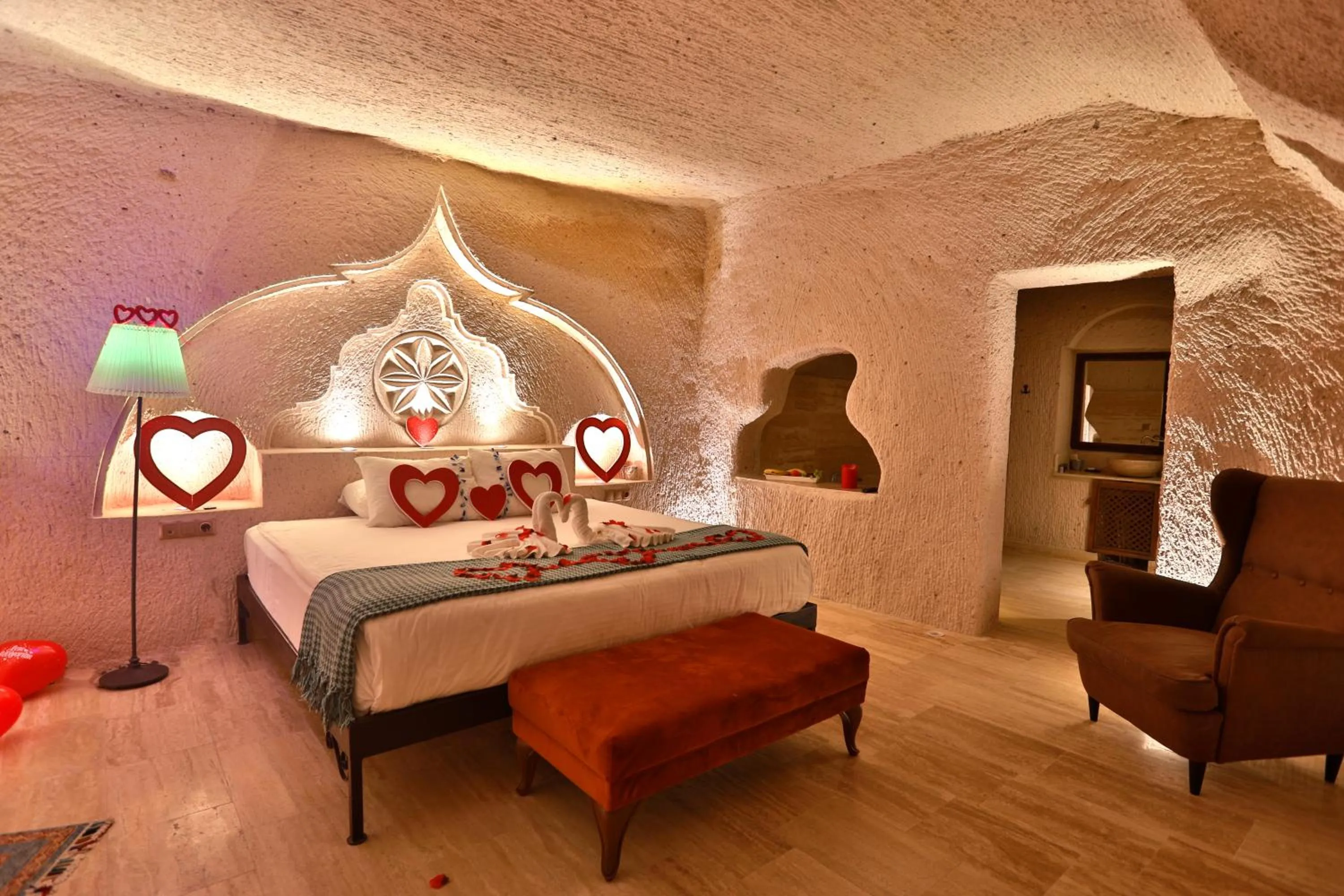 Bed in Corner İn Cappadocia