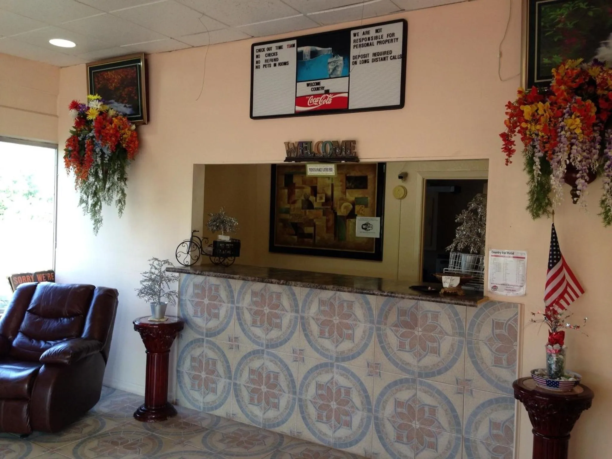 Lobby or reception, Lobby/Reception in Country Inn Motel Vivian