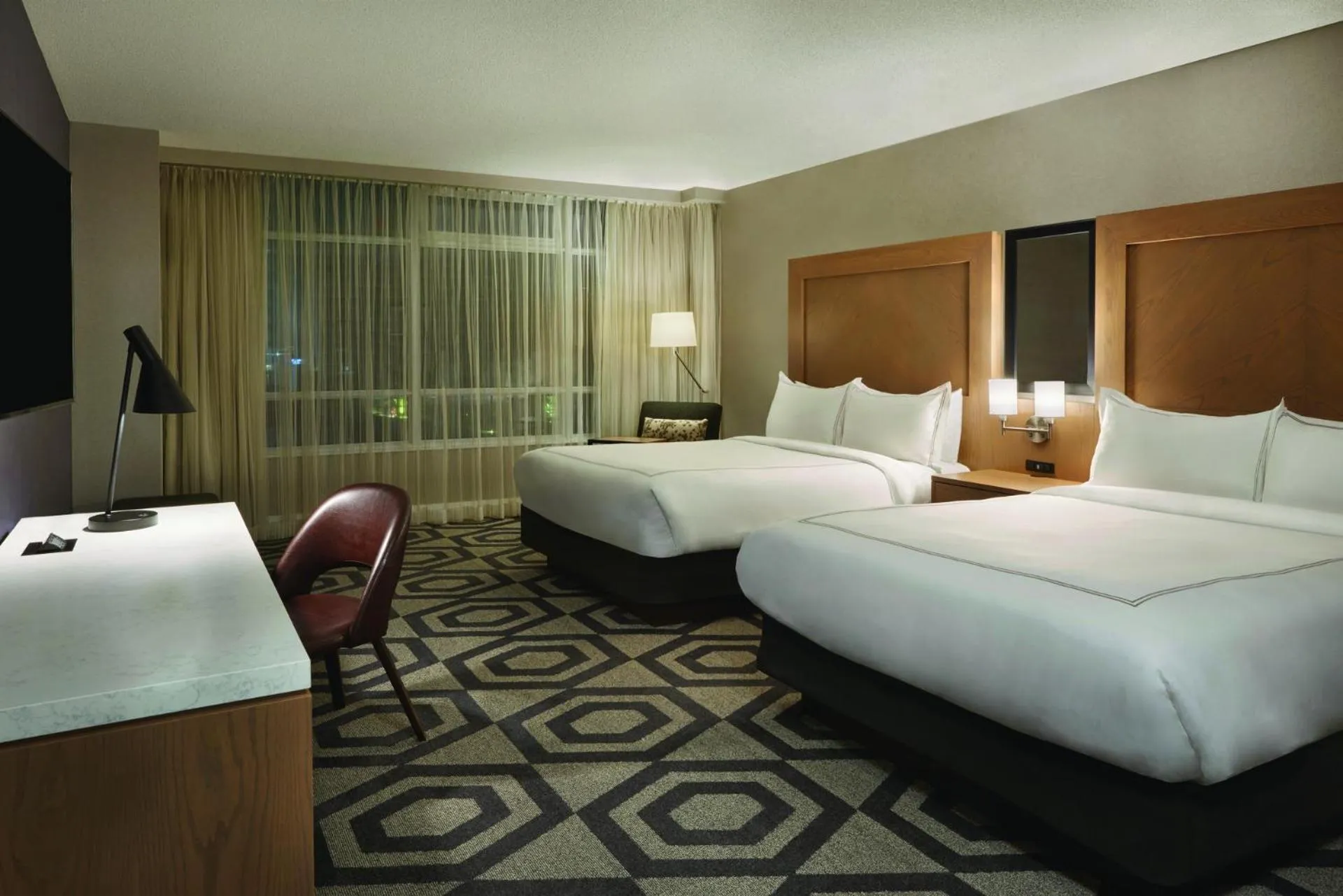 Photo of the whole room, Bed in Caesars Windsor, A Caesars Destination
