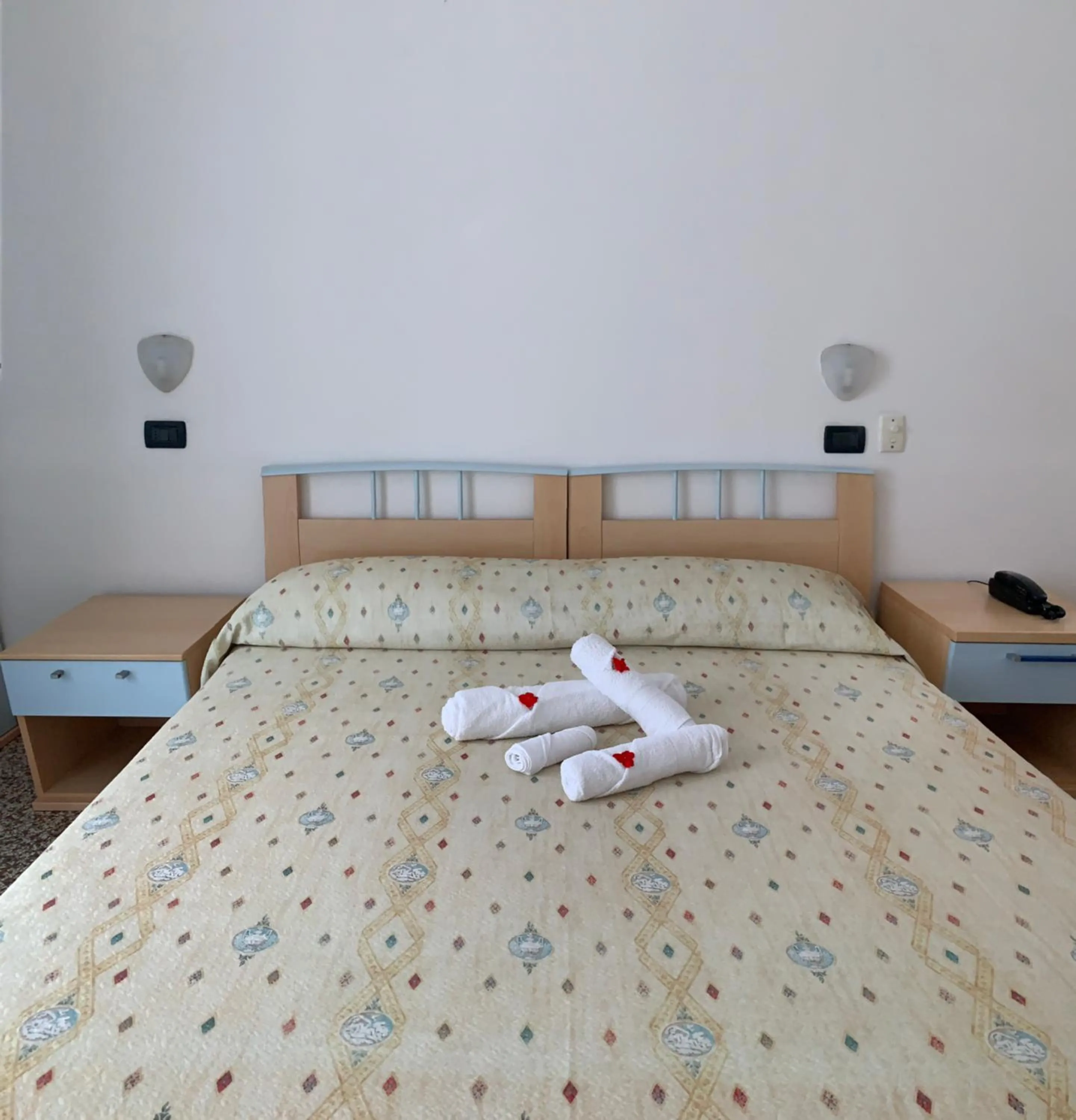 Bed in Hotel Del Vecchio