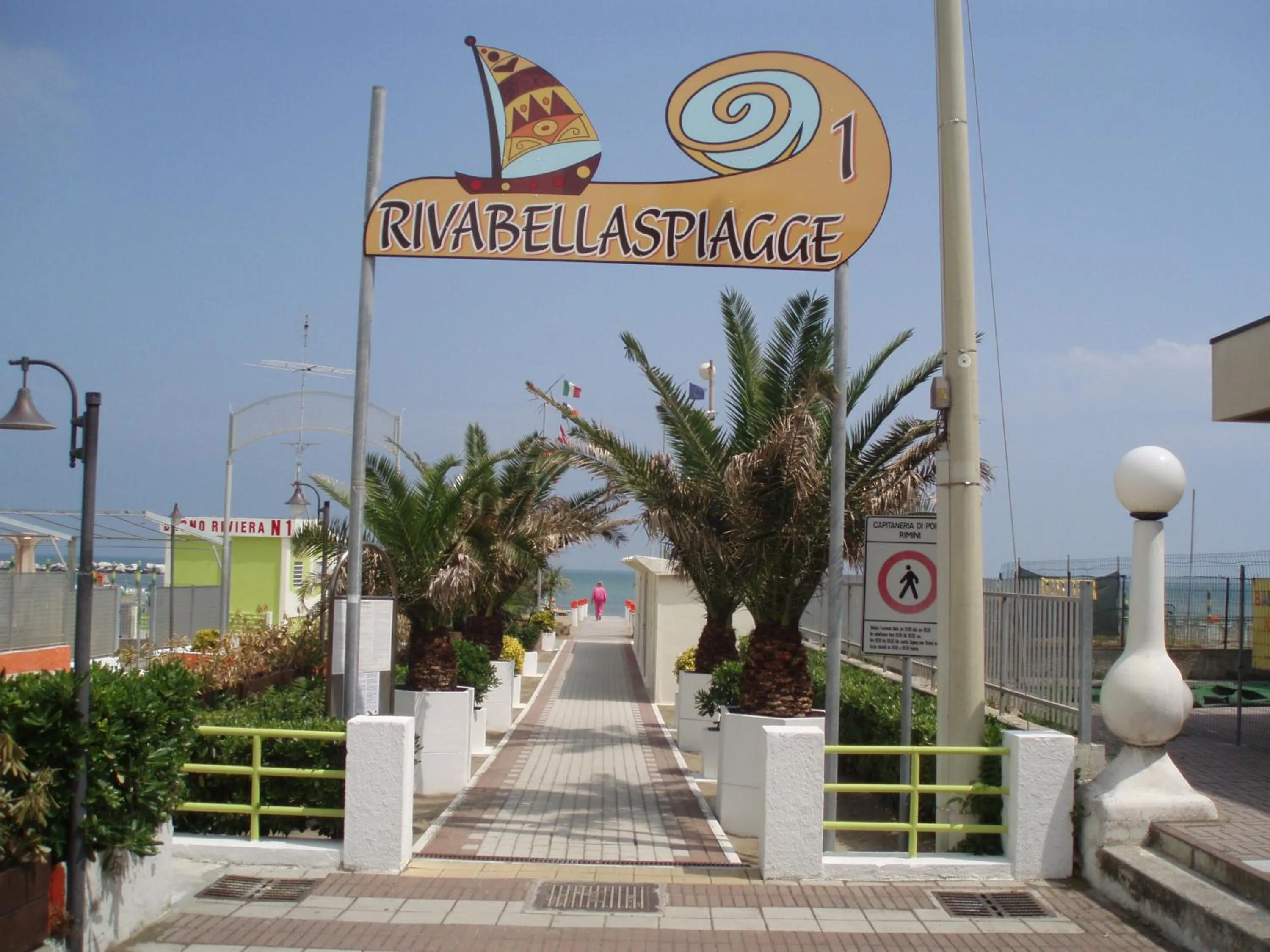 Beach in Hotel Del Vecchio