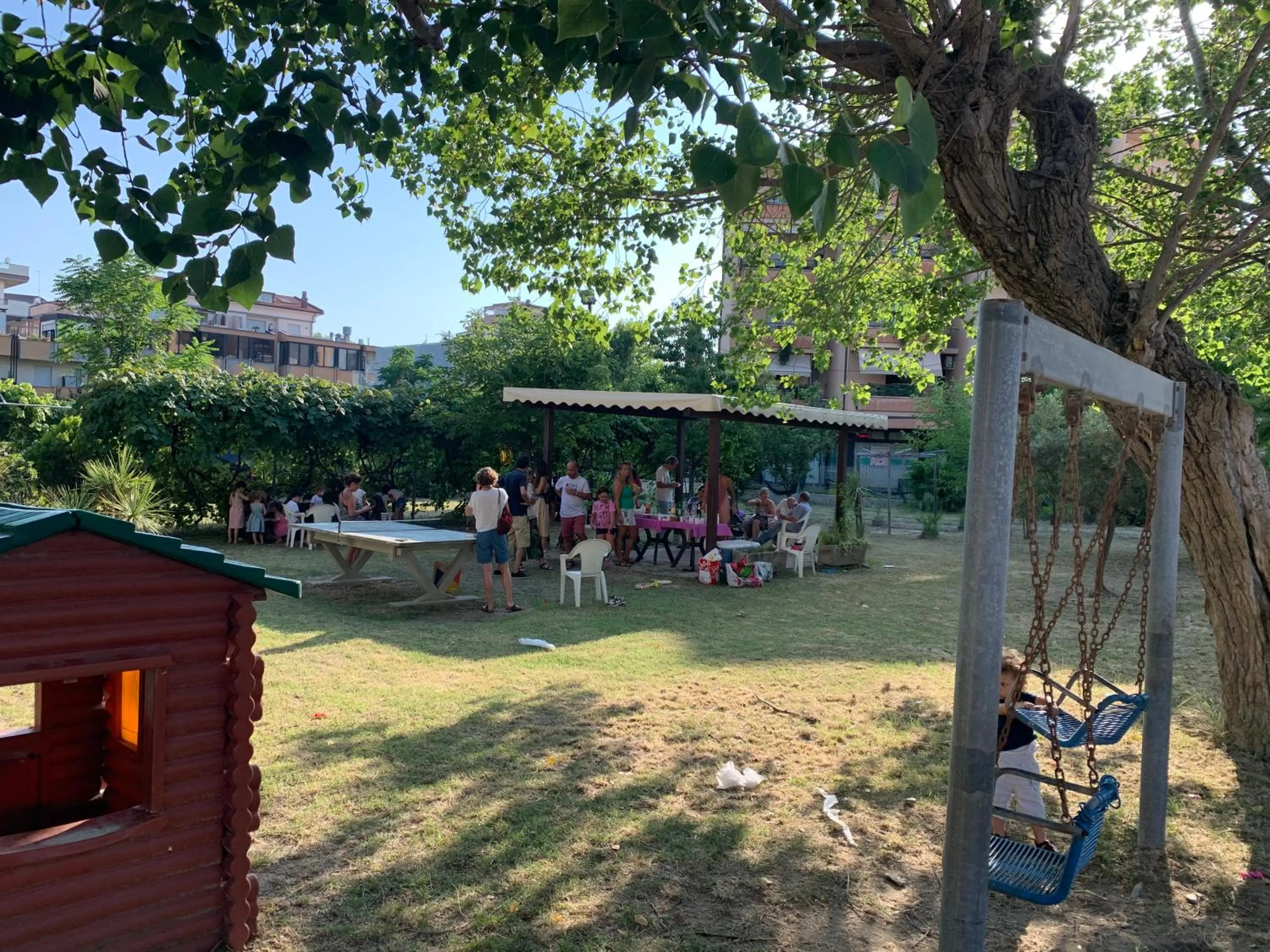 Garden in Hotel Del Vecchio