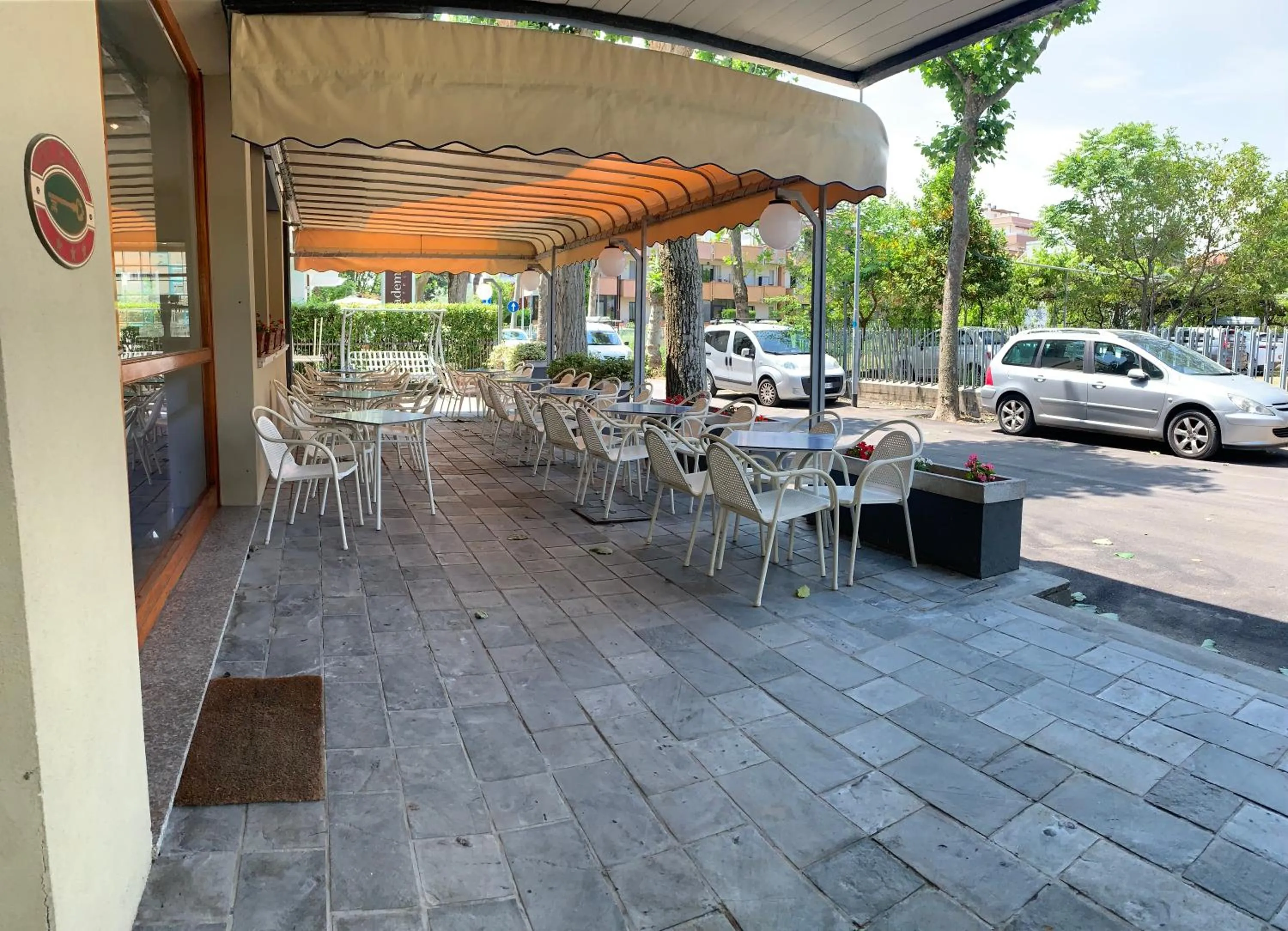Patio in Hotel Del Vecchio