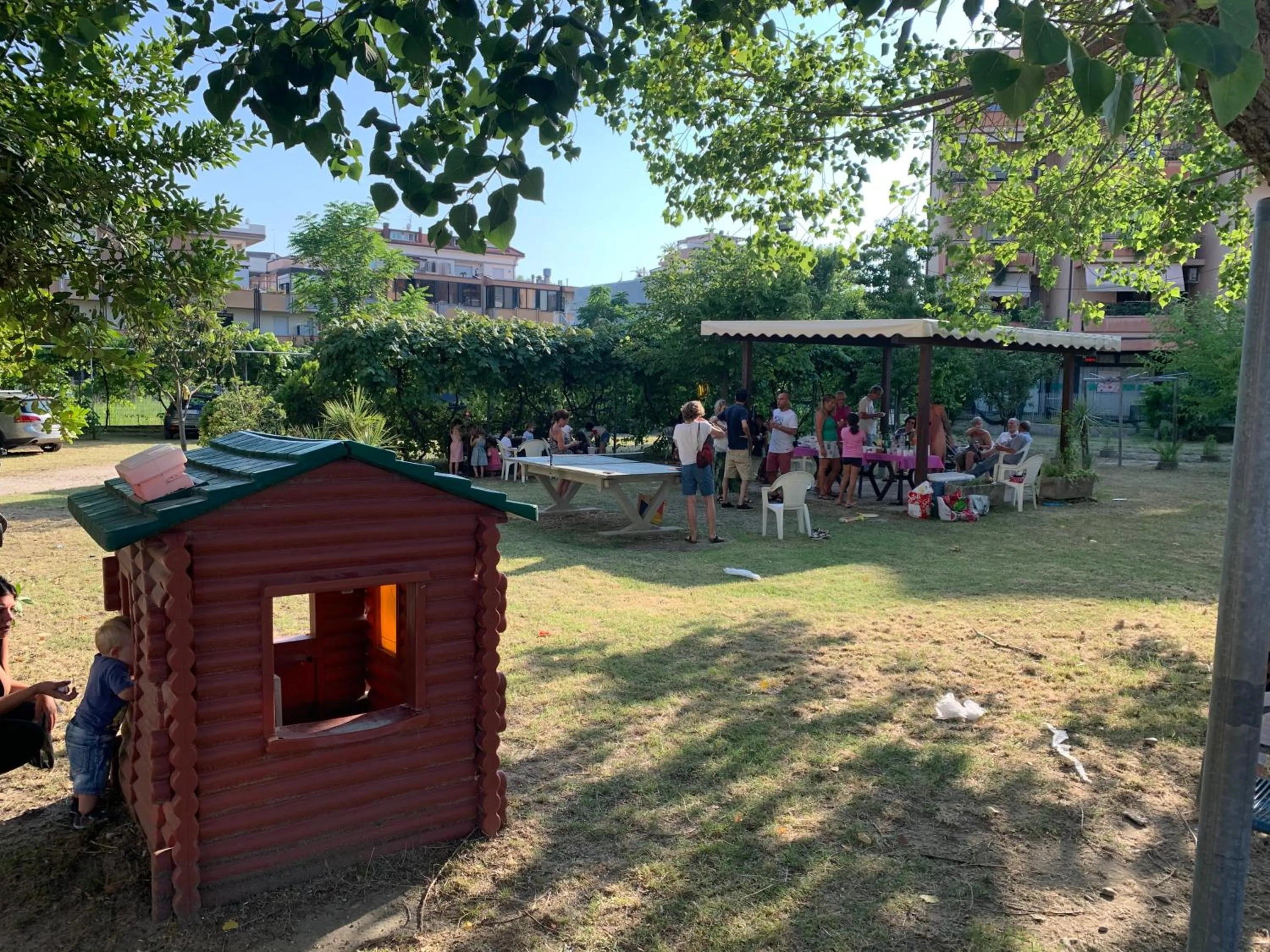Garden in Hotel Del Vecchio