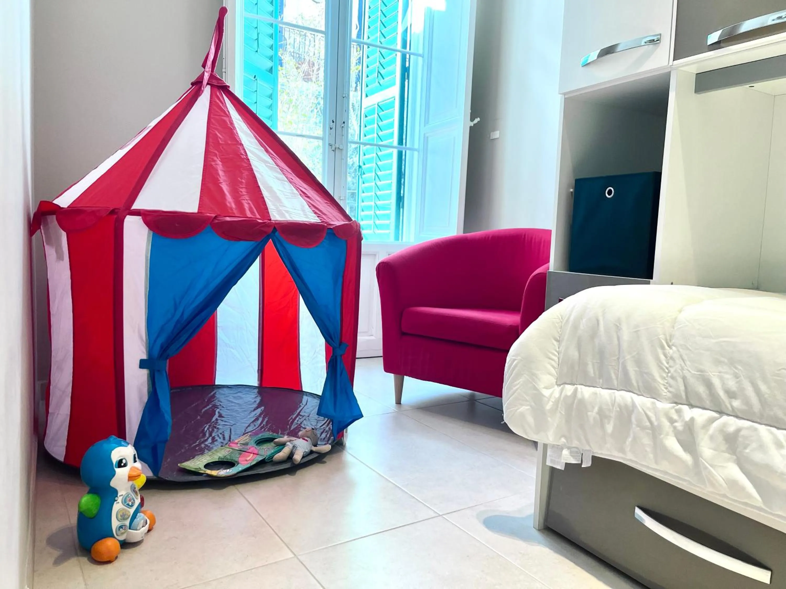 Bedroom, Bed in Modica for Family - Rooms and Apartments