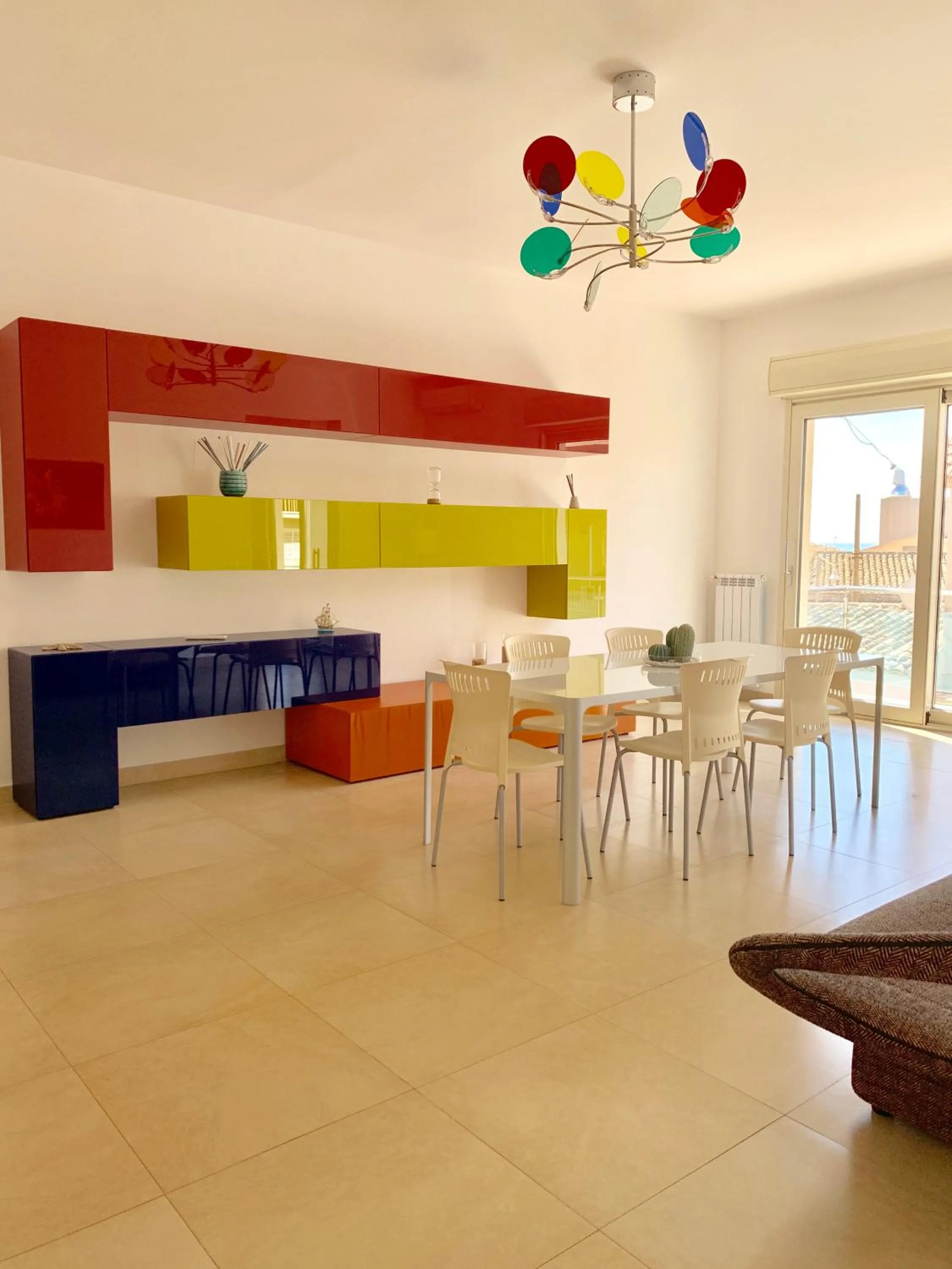 Dining area in Searooms - Stanze a Mare