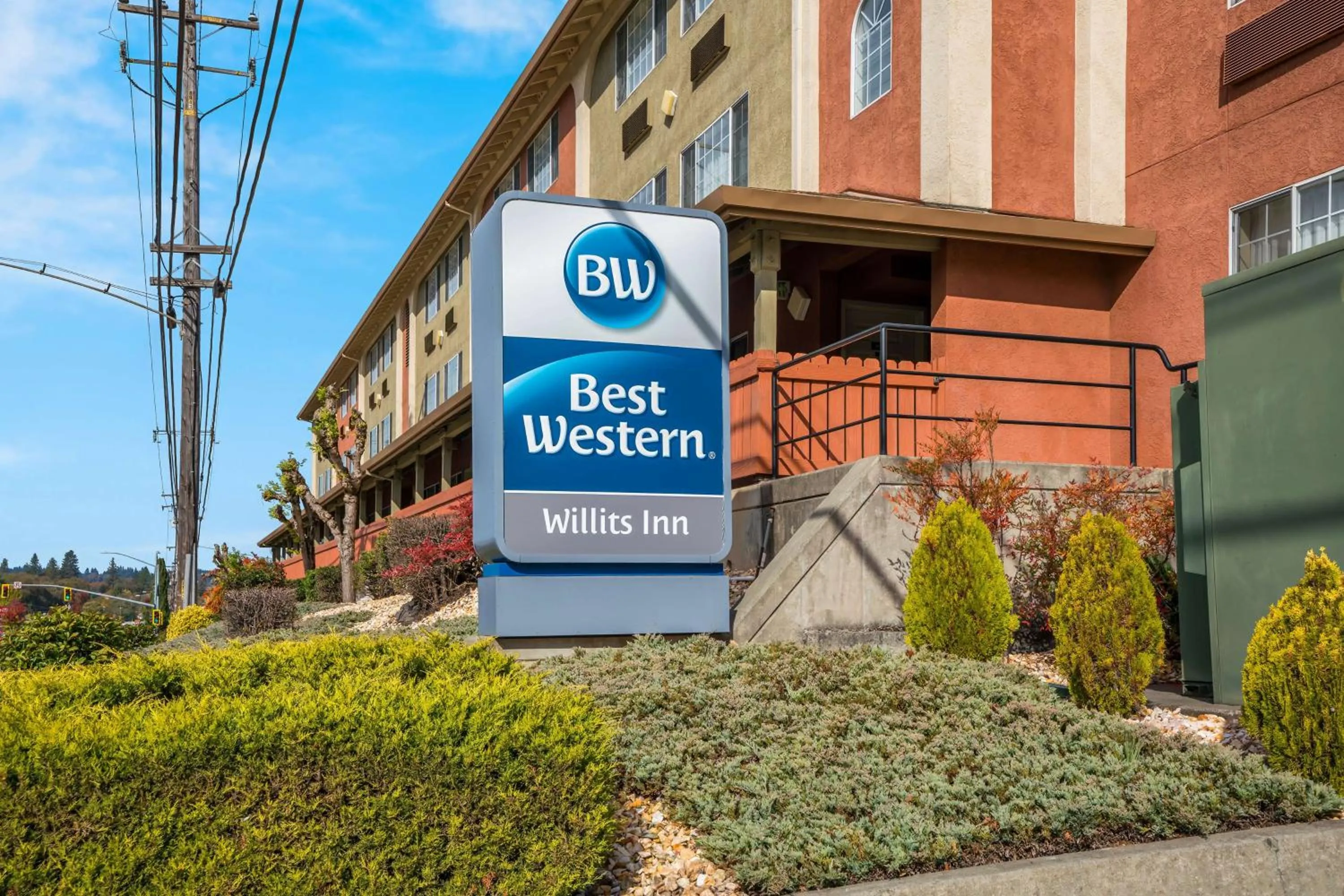Property building in Best Western Willits Inn