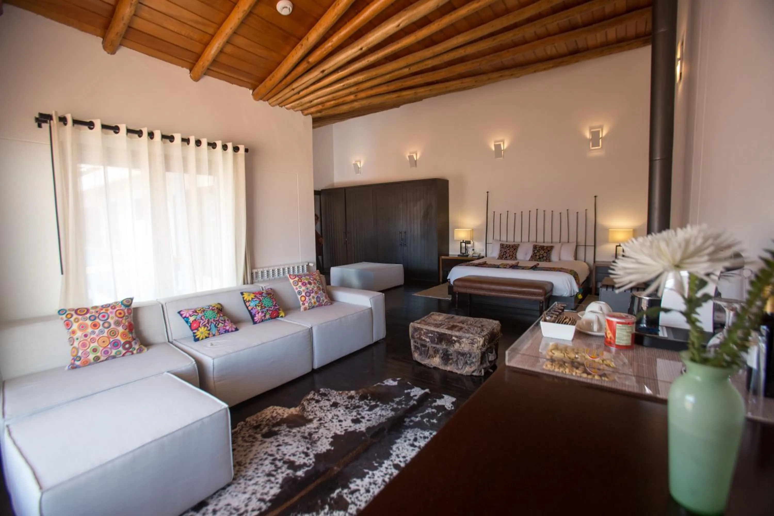 Living room, Bed in Tocuyeros Boutique Hotel