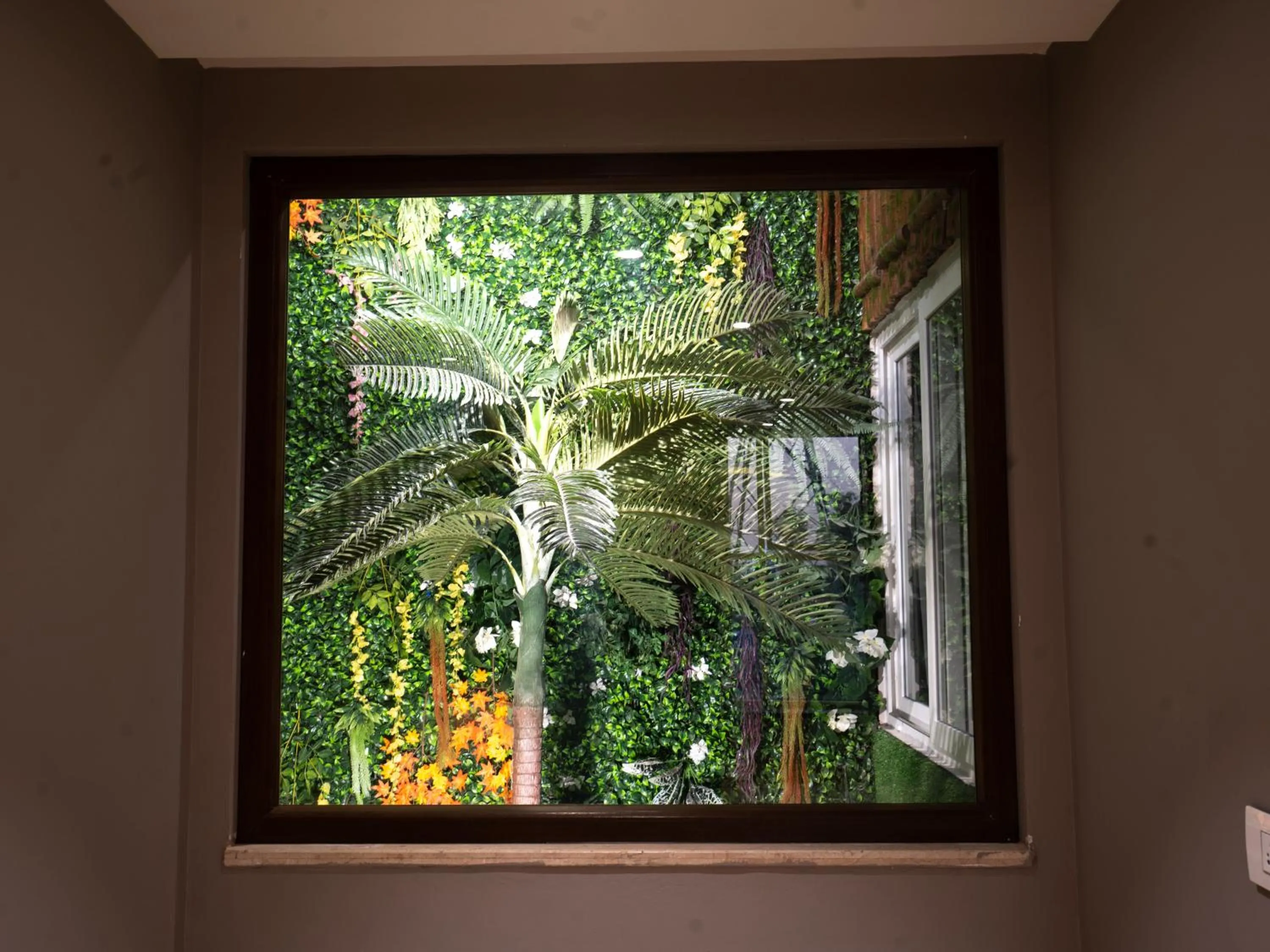 Garden view in Hotel Gems Inn