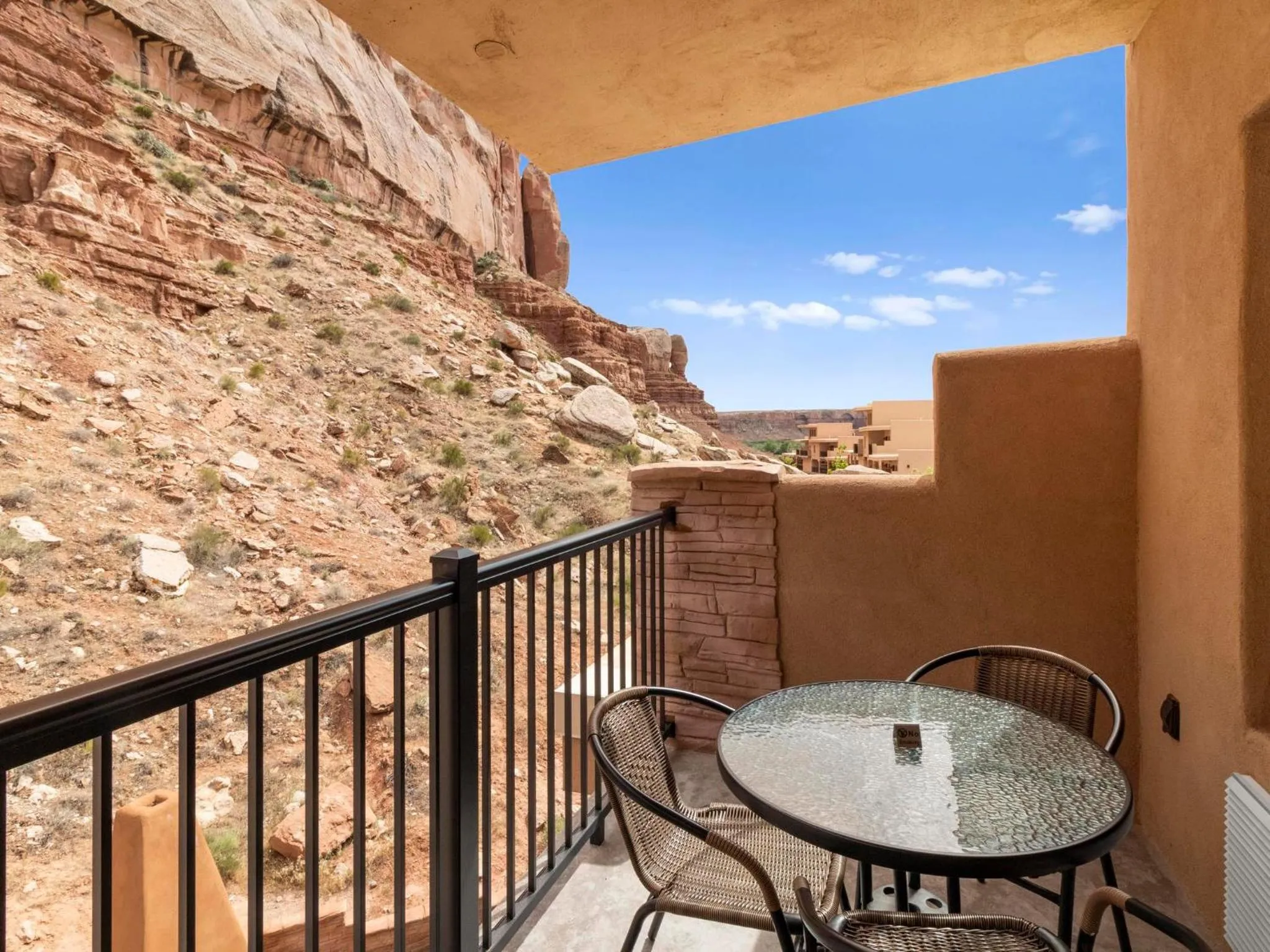 Balcony/Terrace in Bluff Dwellings Resort