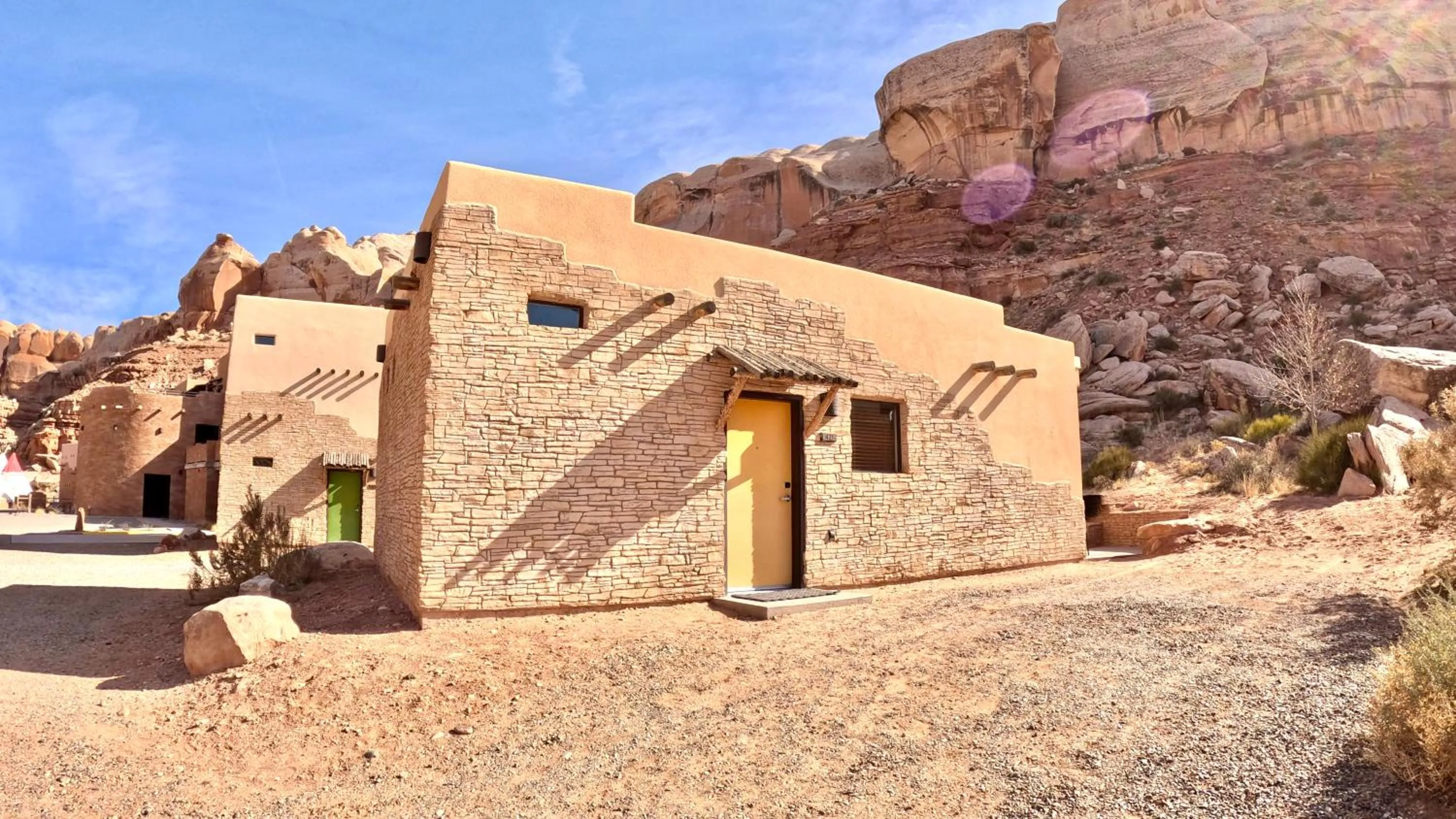 Property building in Bluff Dwellings Resort