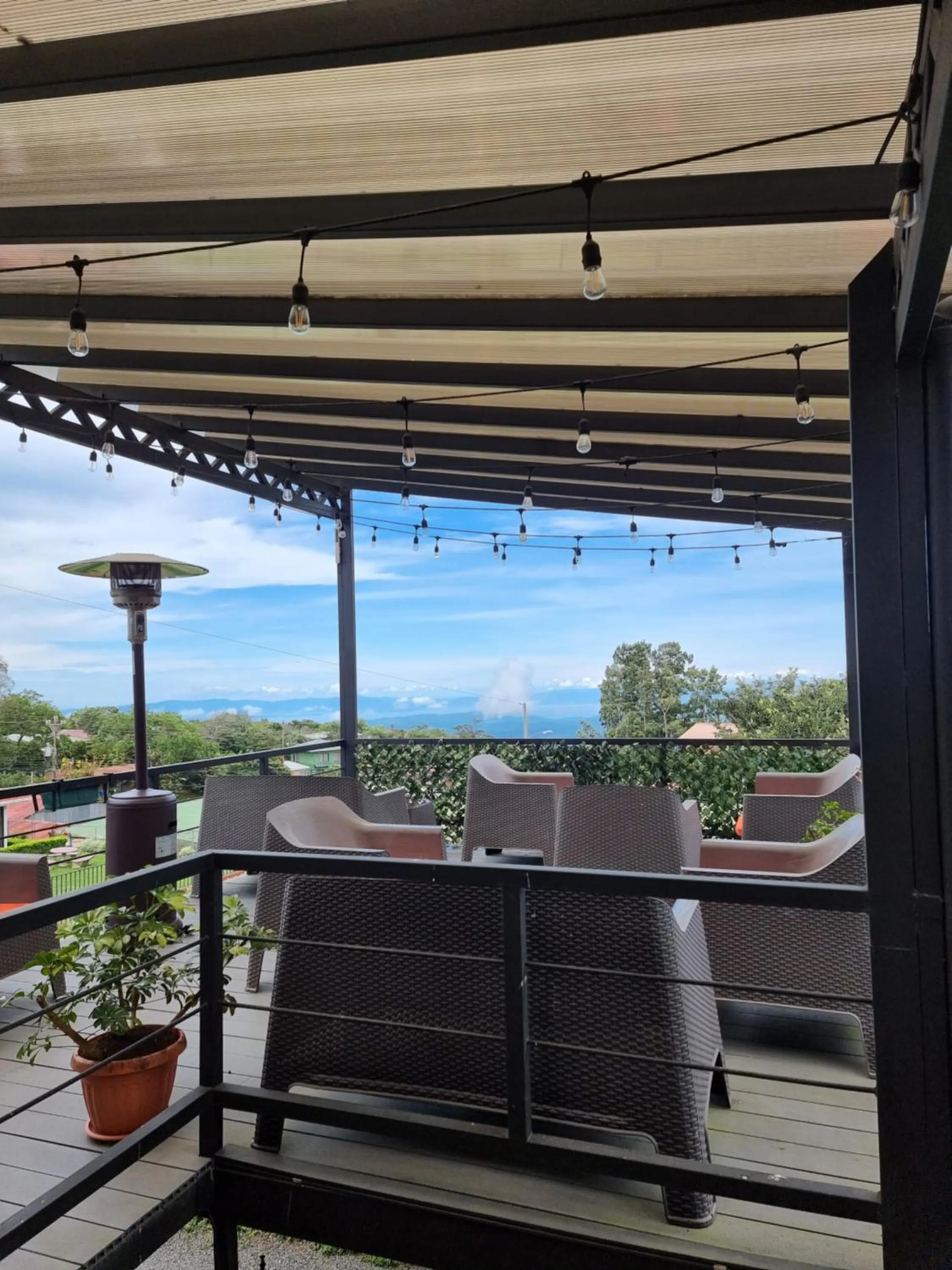 Balcony/Terrace in Calathea Hotel Monteverde