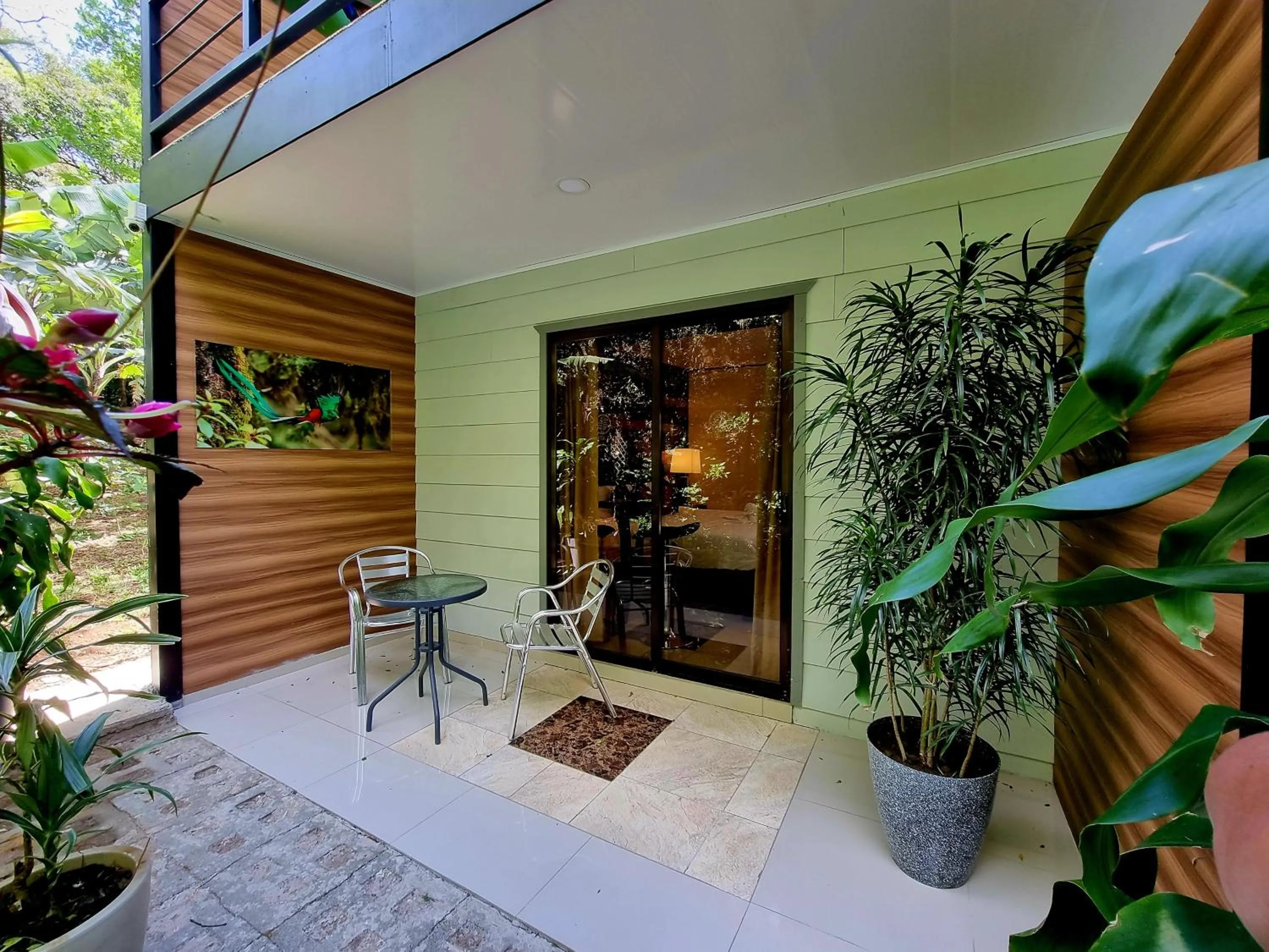 Patio in Calathea Hotel Monteverde