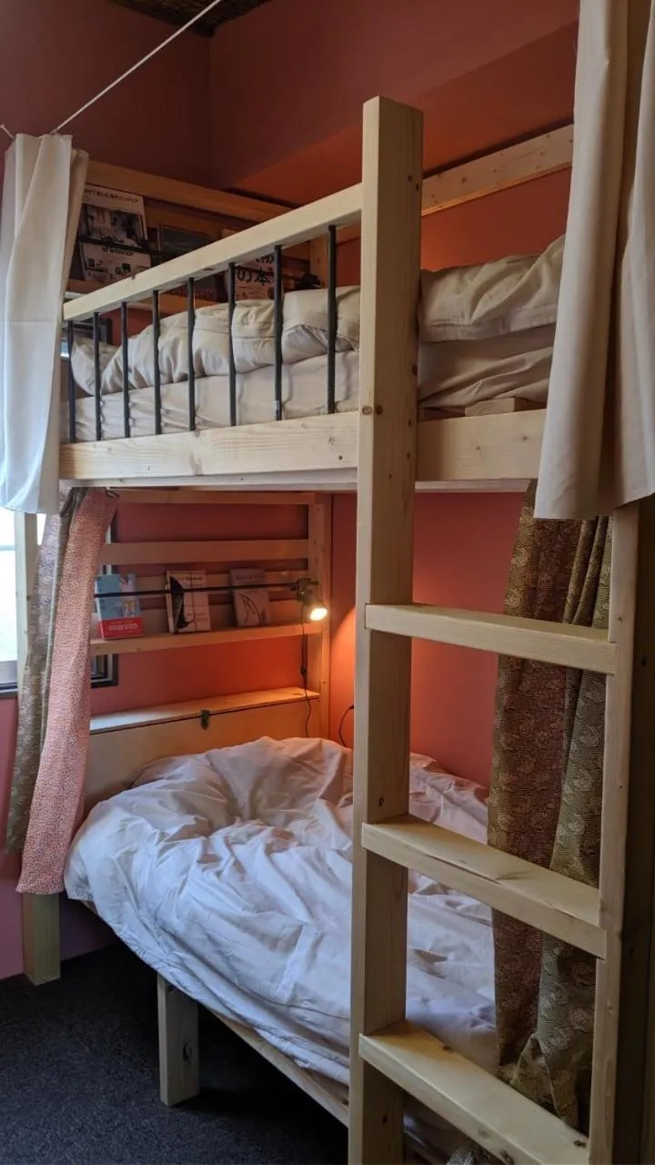 Bed in Mad Cat Hostel Osaka & Bar