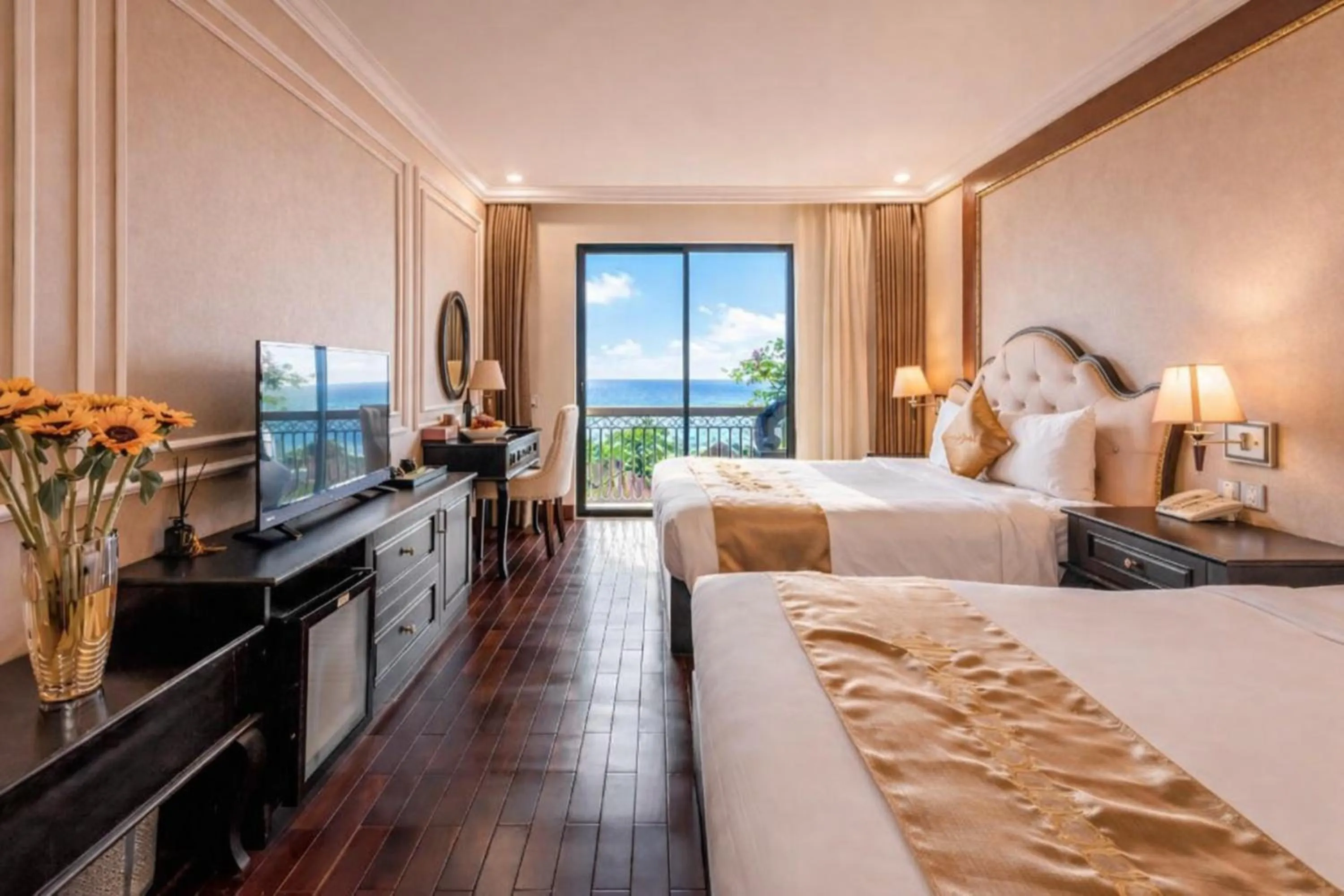 Bed in Mira Boutique Hotel Quy Nhon