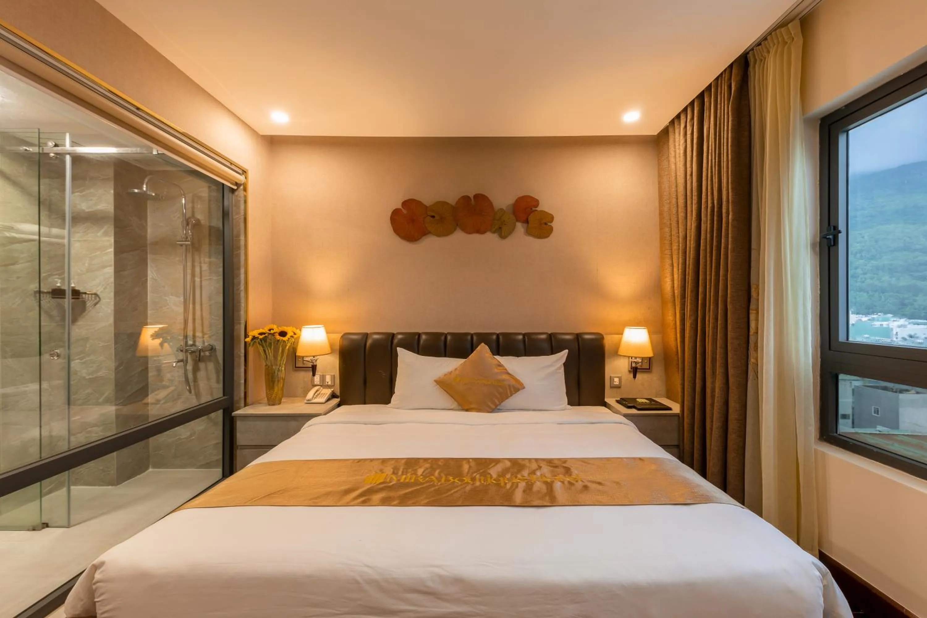 Bed in Mira Boutique Hotel Quy Nhon