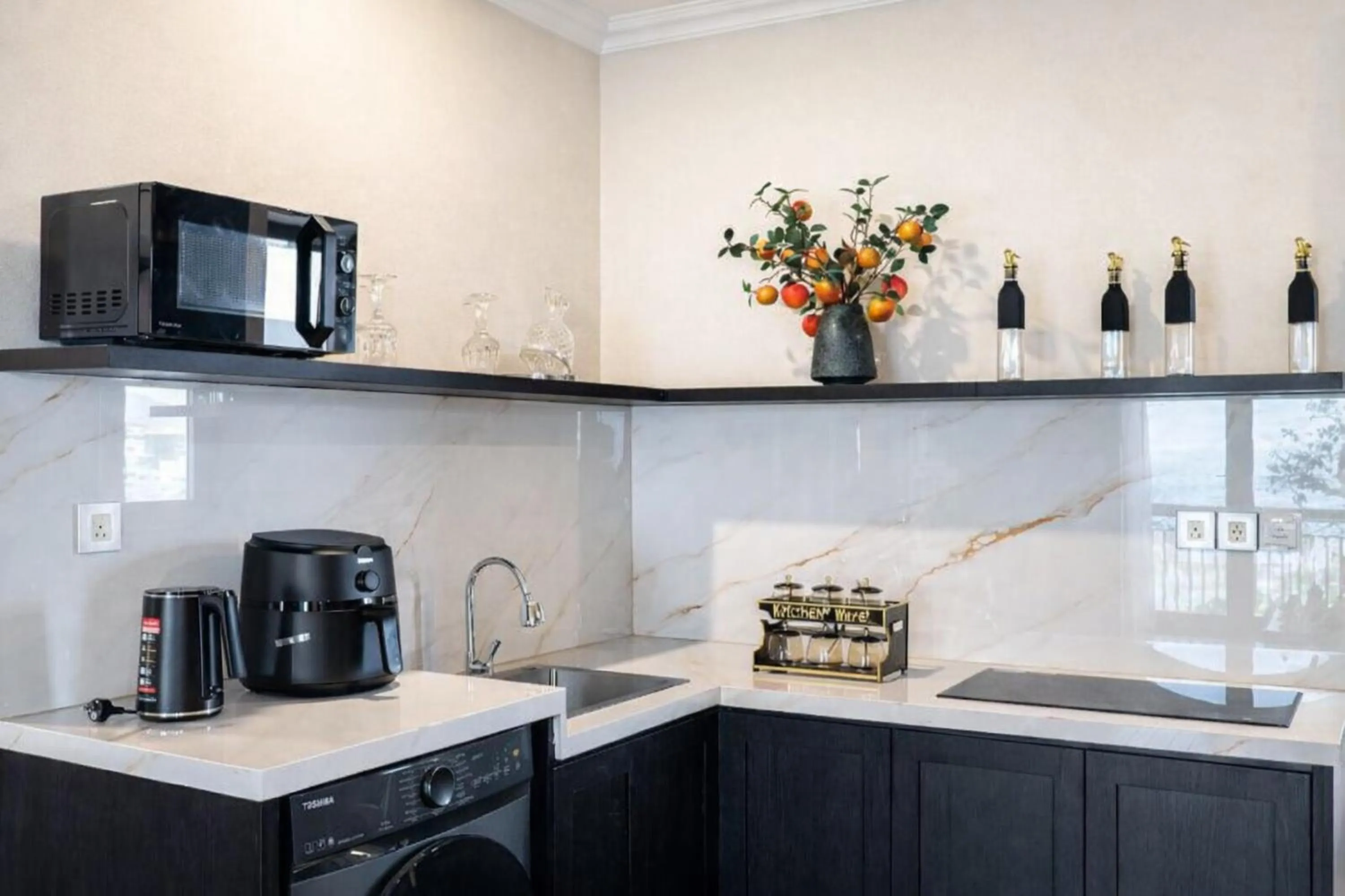 Kitchen or kitchenette in Mira Boutique Hotel Quy Nhon