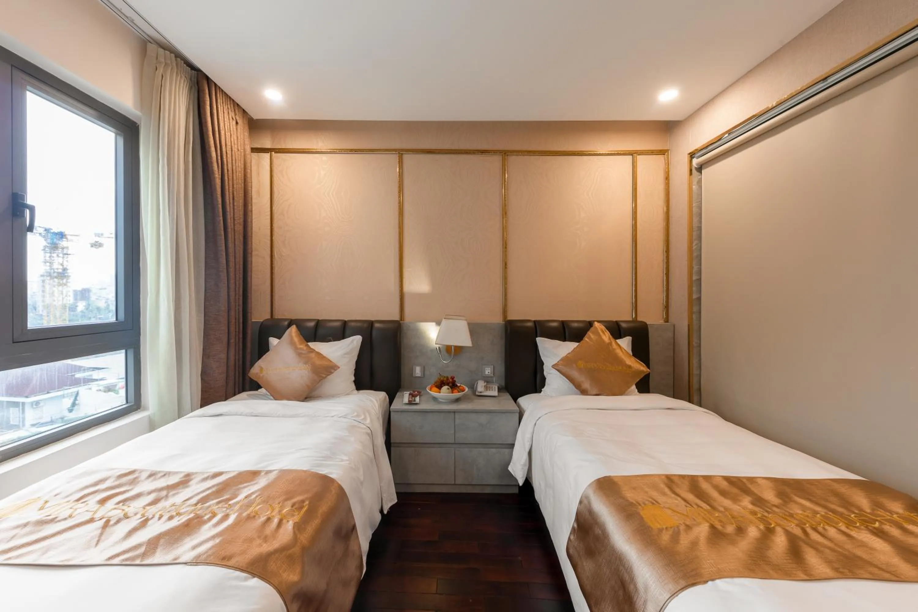 Bed in Mira Boutique Hotel Quy Nhon