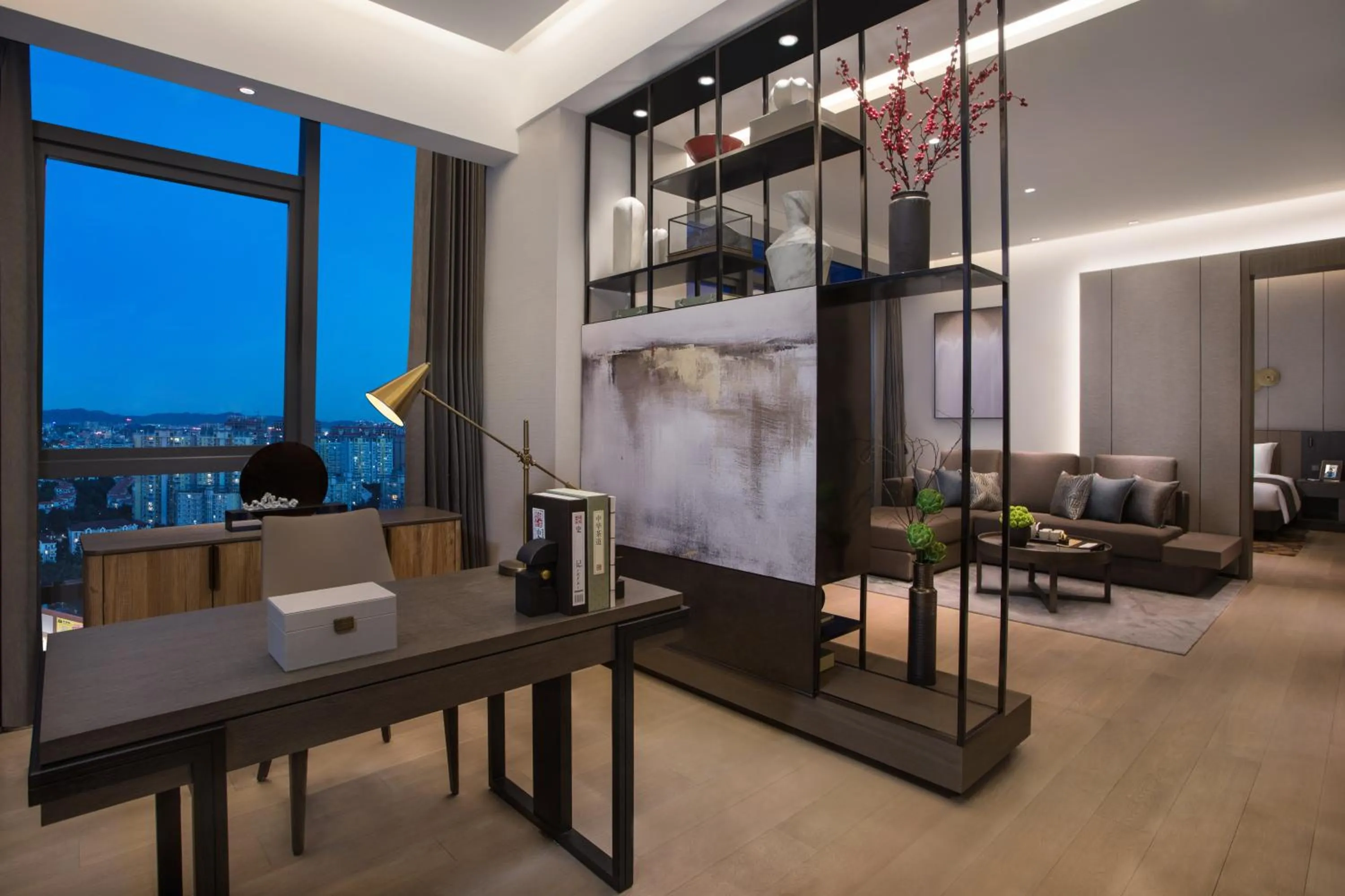 Living room in Ascott Songshan Lake Dongguan