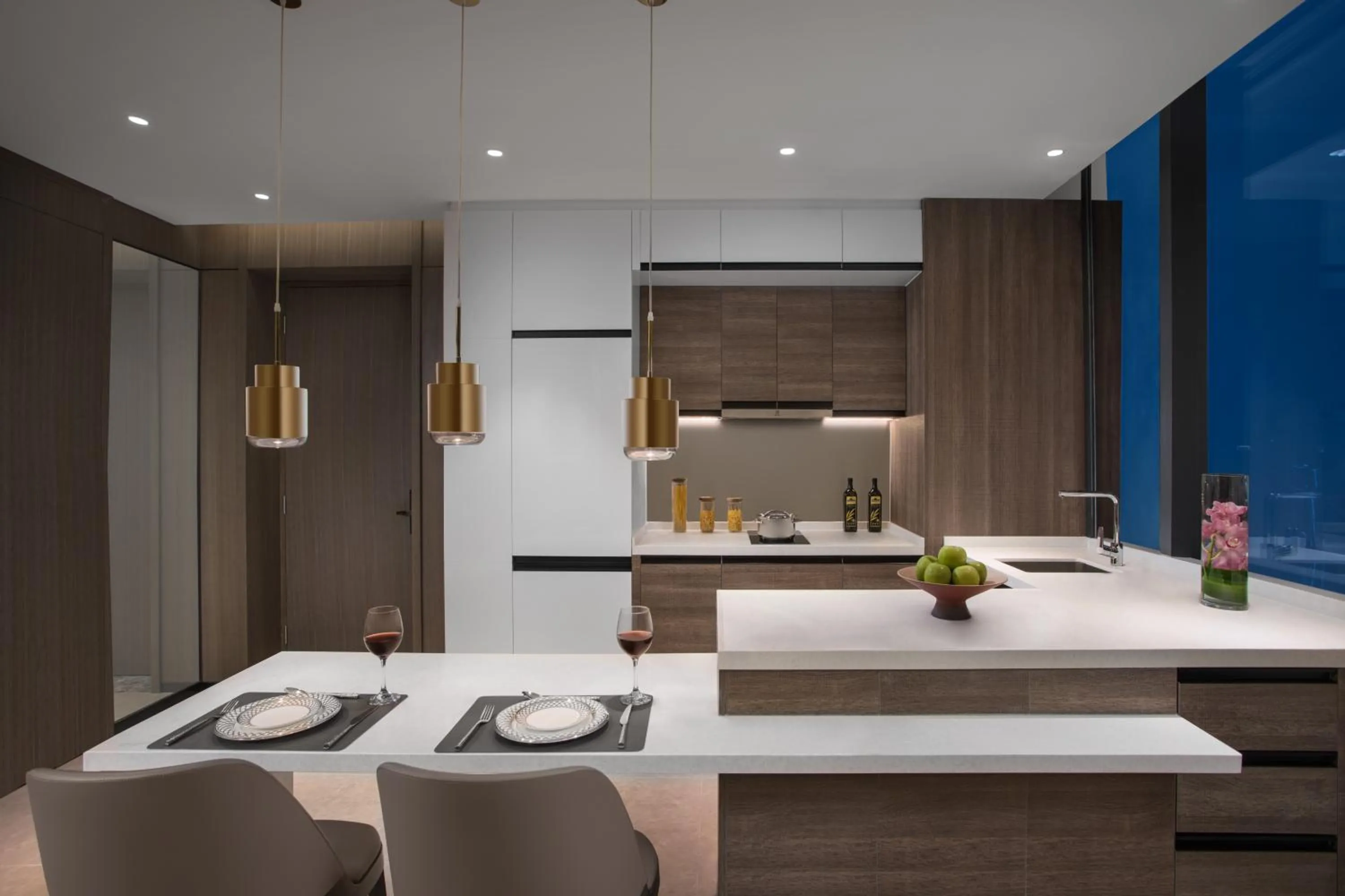 Dining area in Ascott Songshan Lake Dongguan