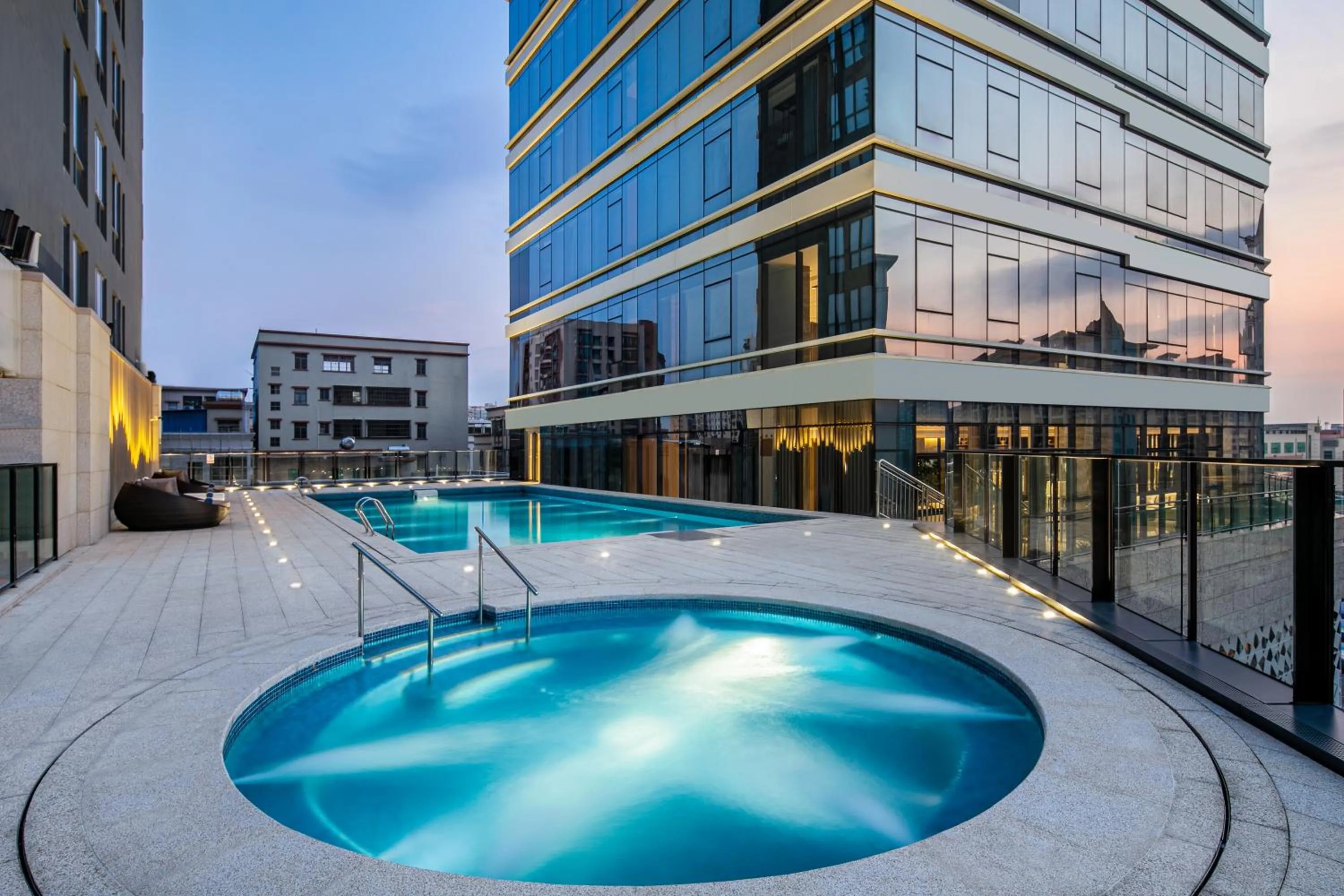 Swimming pool in Ascott Songshan Lake Dongguan