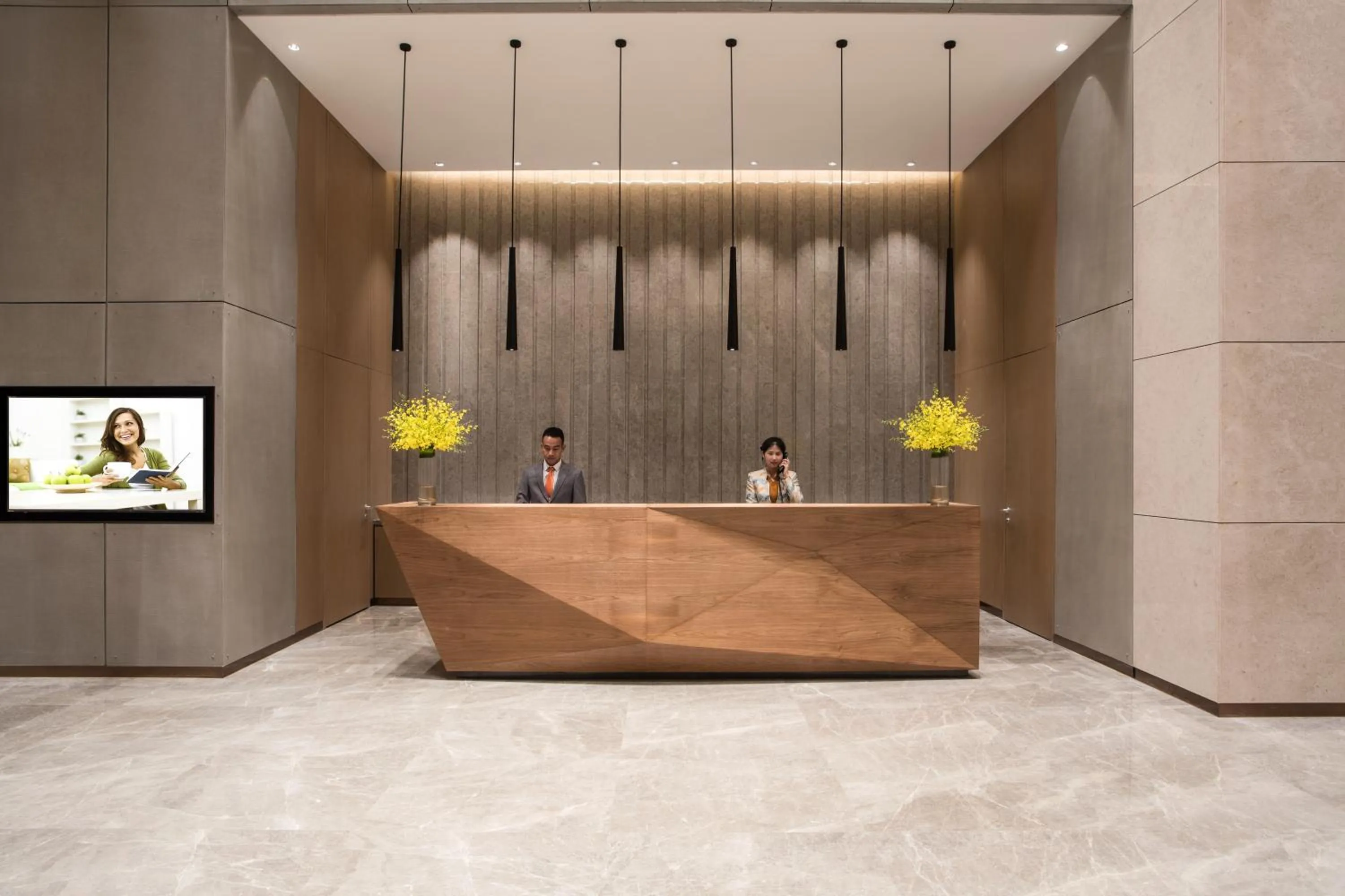 Lobby or reception in Citadines Songshan Lake Dongguan