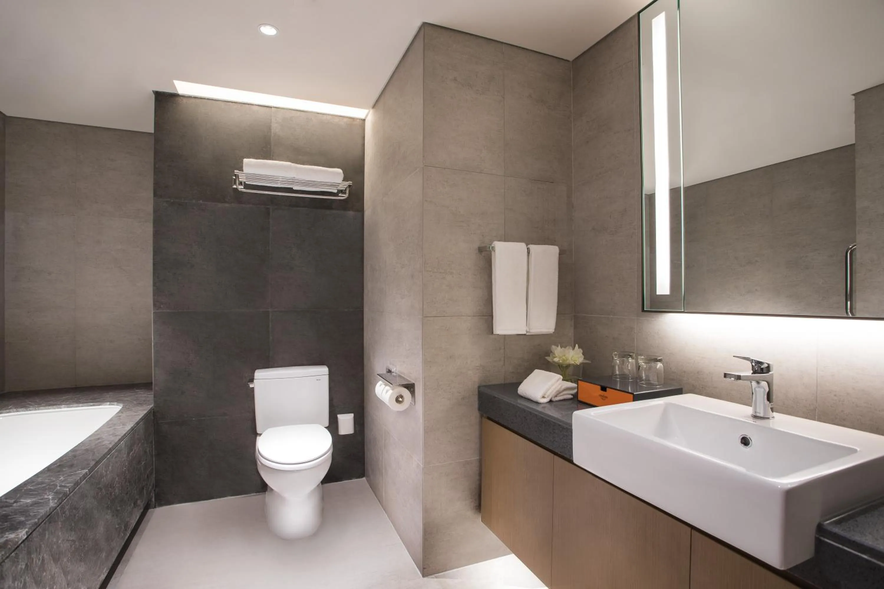 Bathroom in Citadines Songshan Lake Dongguan