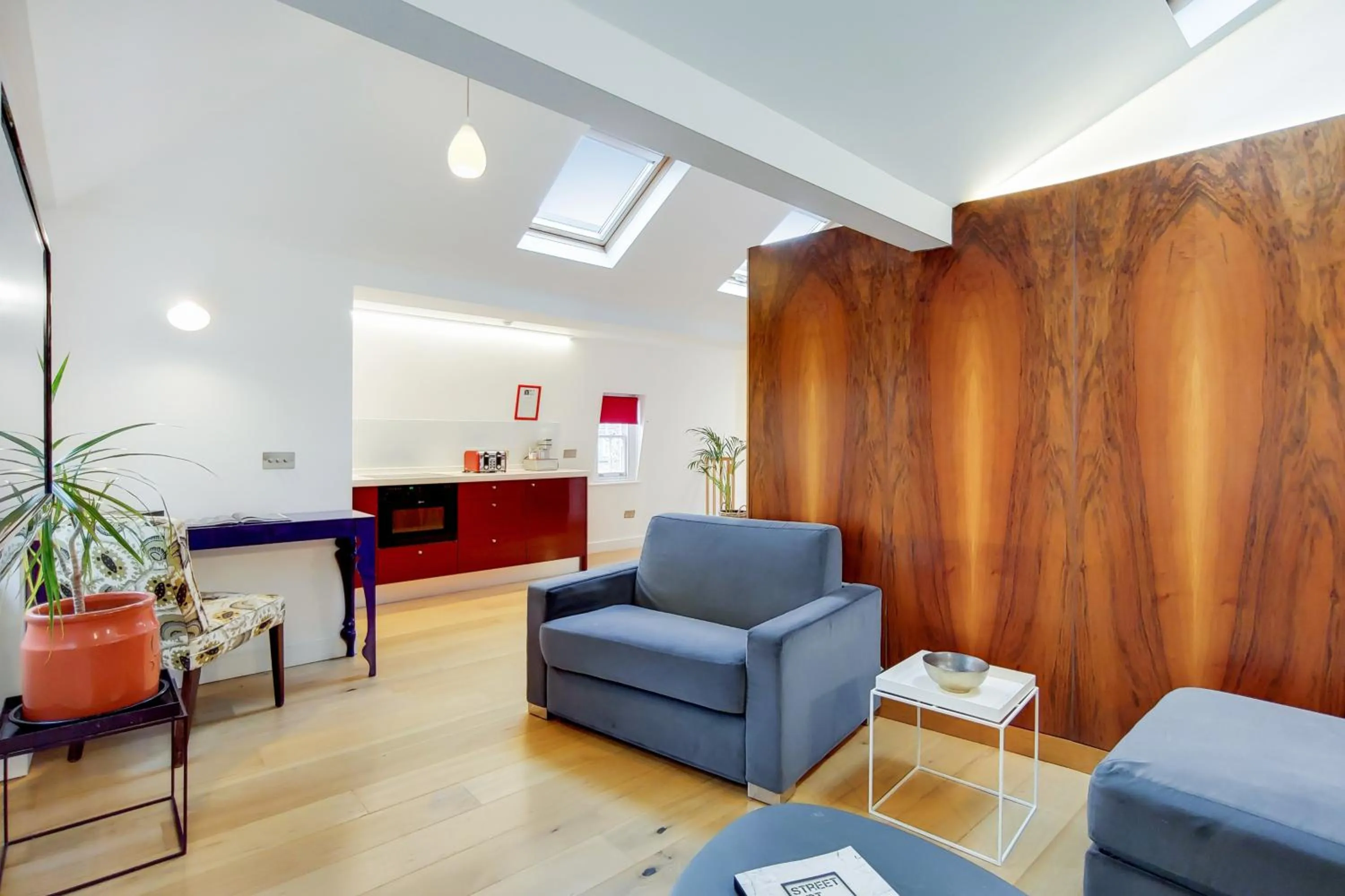 Living room in Residences at The Gyle - London