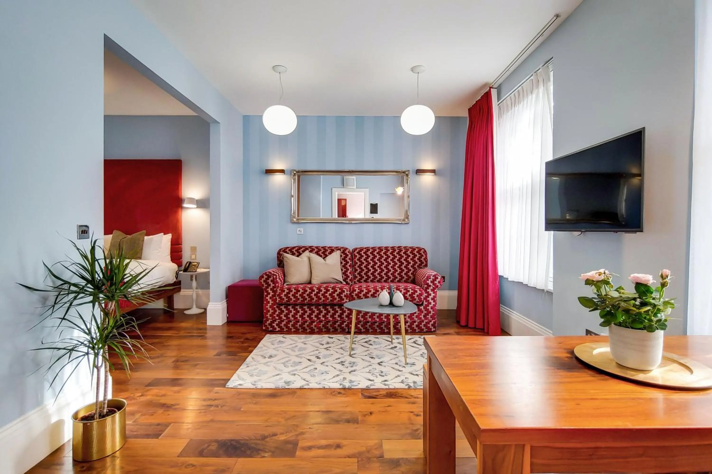 Living room in Residences at The Gyle - London