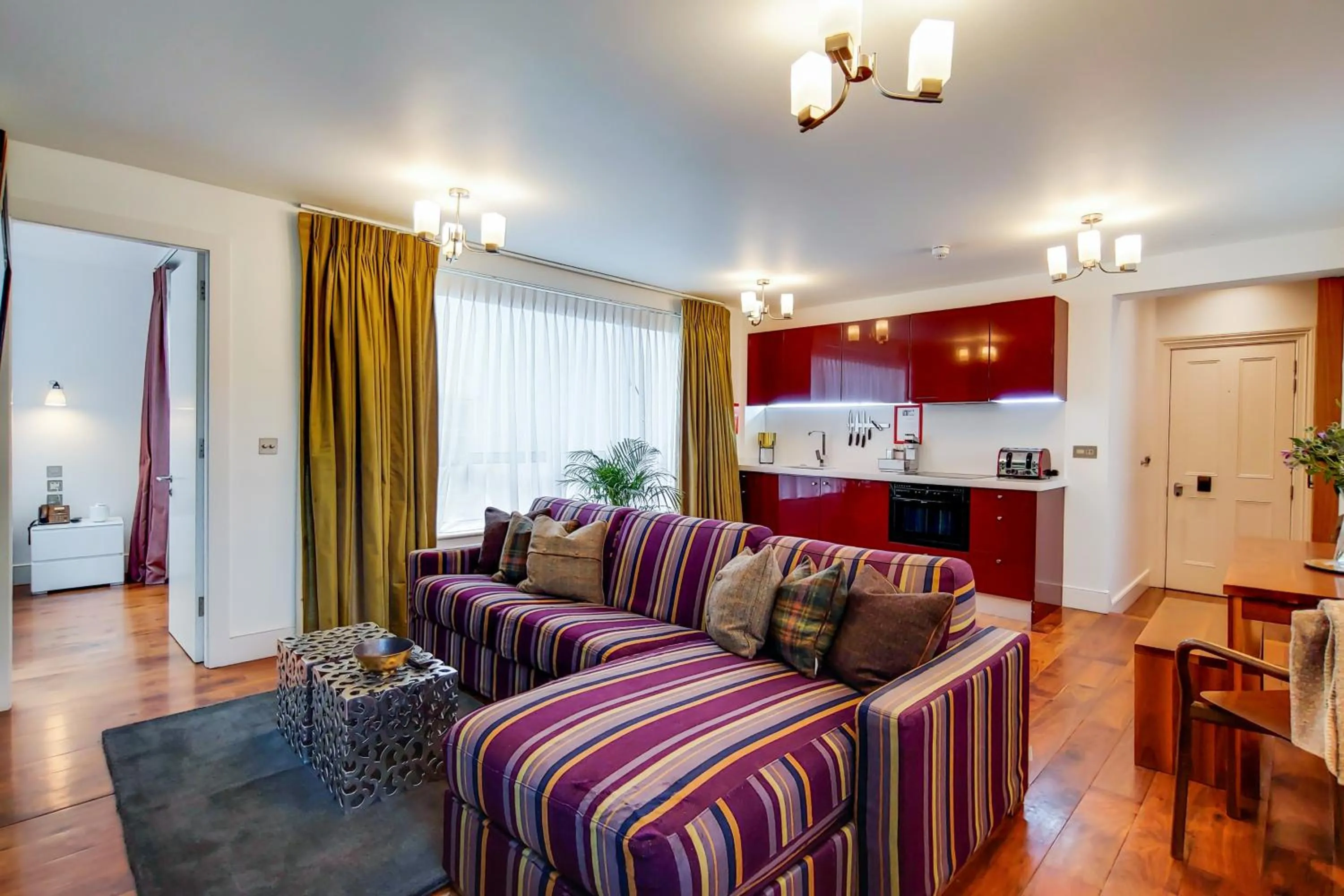 Living room in Residences at The Gyle - London