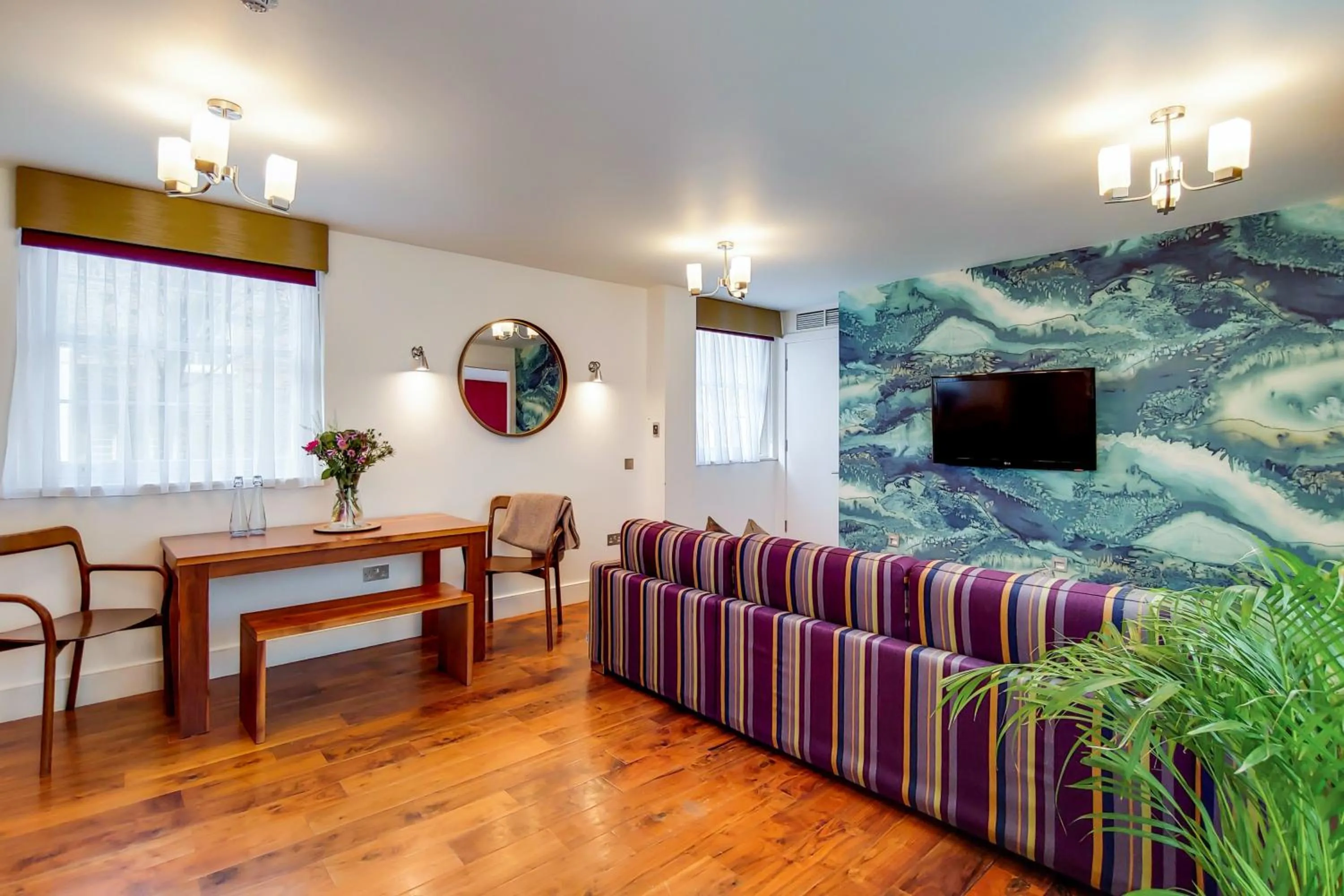 Living room in Residences at The Gyle - London