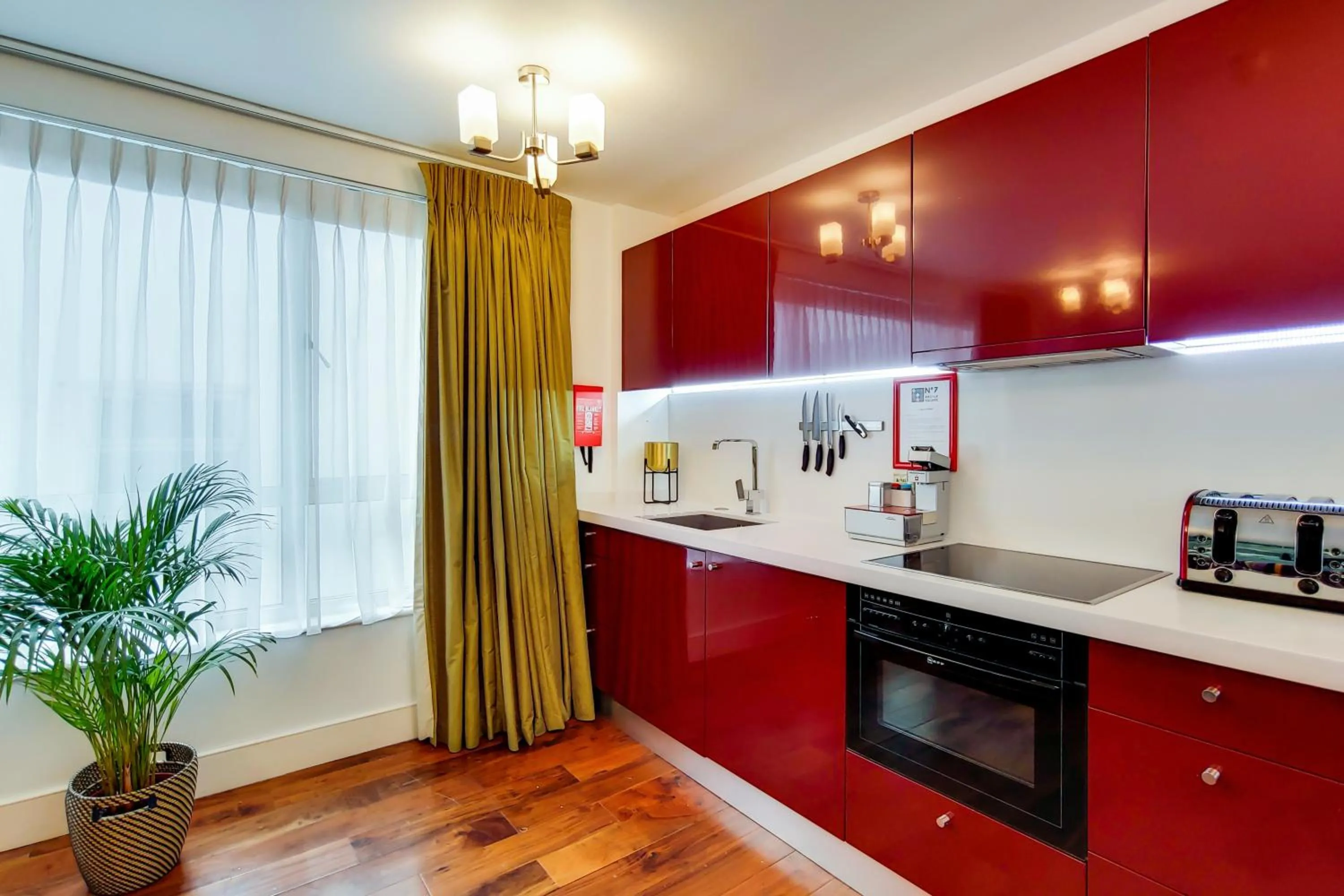 Kitchen or kitchenette in Residences at The Gyle - London