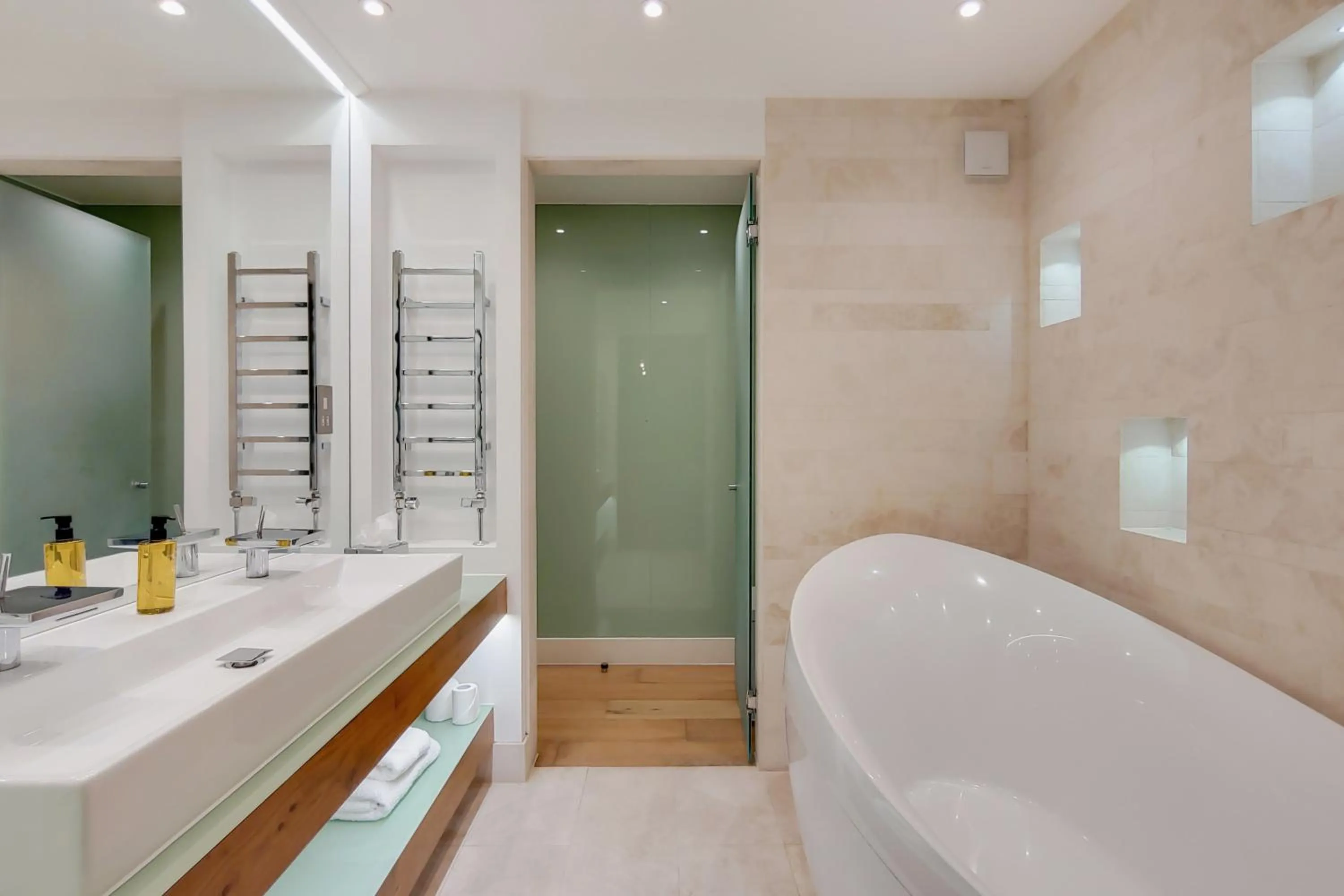 Shower in Residences at The Gyle - London