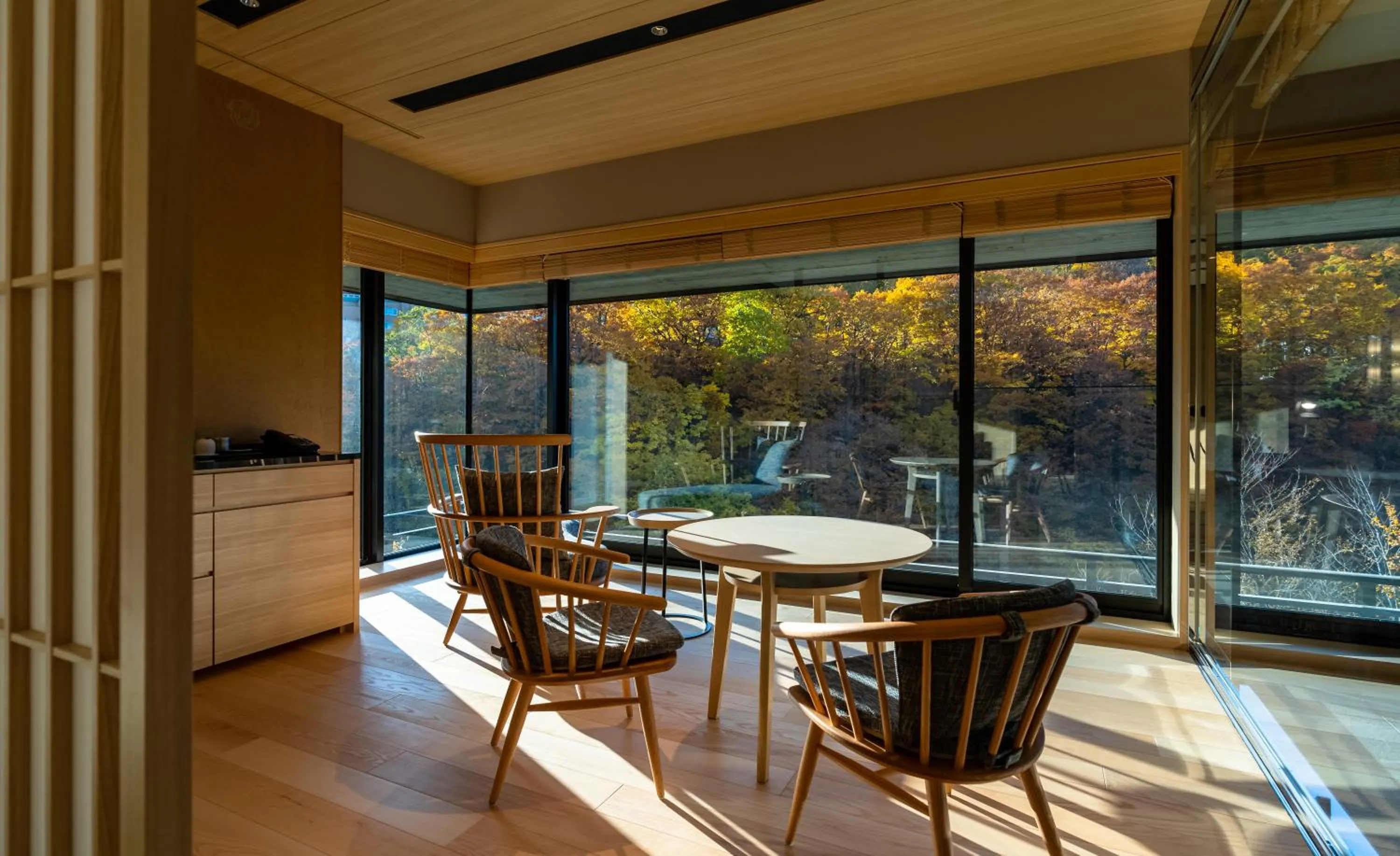 Balcony/Terrace in Chalet Ivy Jozankei