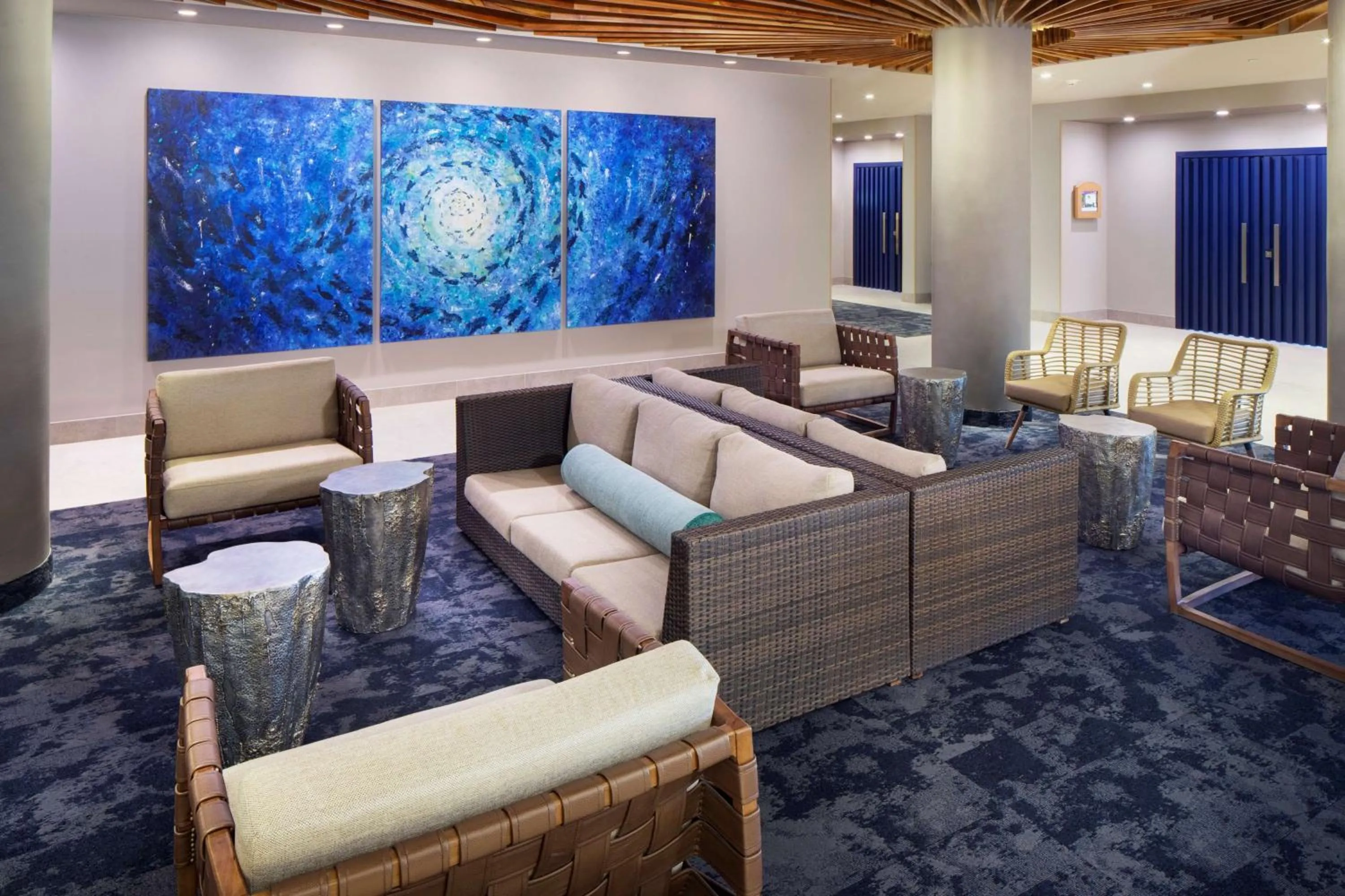 Lobby or reception in Hyatt Place Aruba Airport