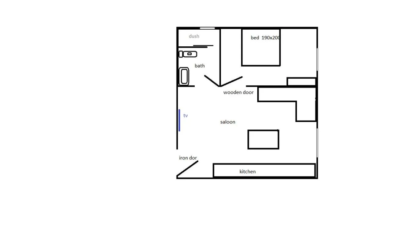 Photo of the whole room in Erdem Apart Otel