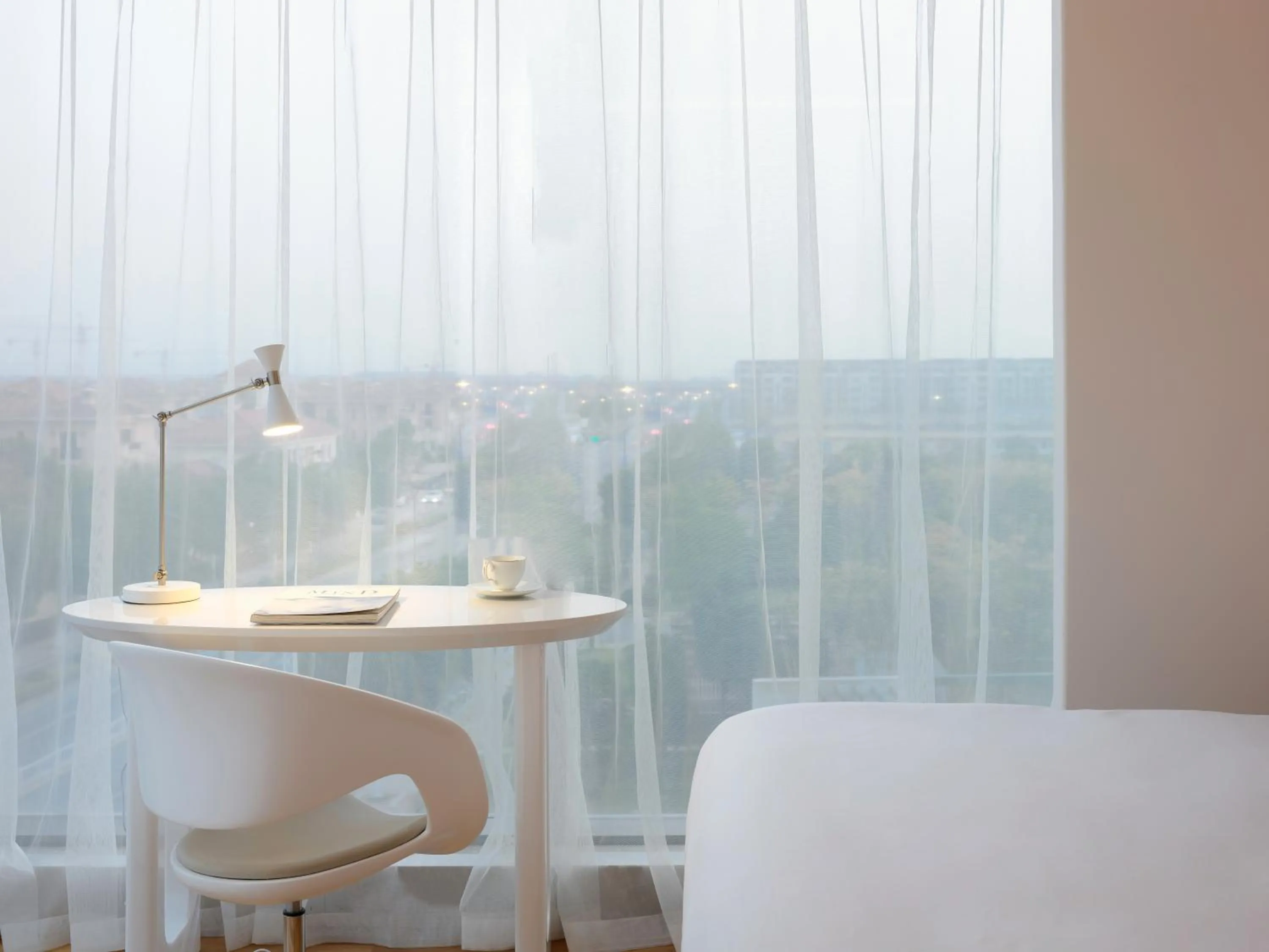 Bed in FlyZoo Hotel - Alibaba Future Hotel