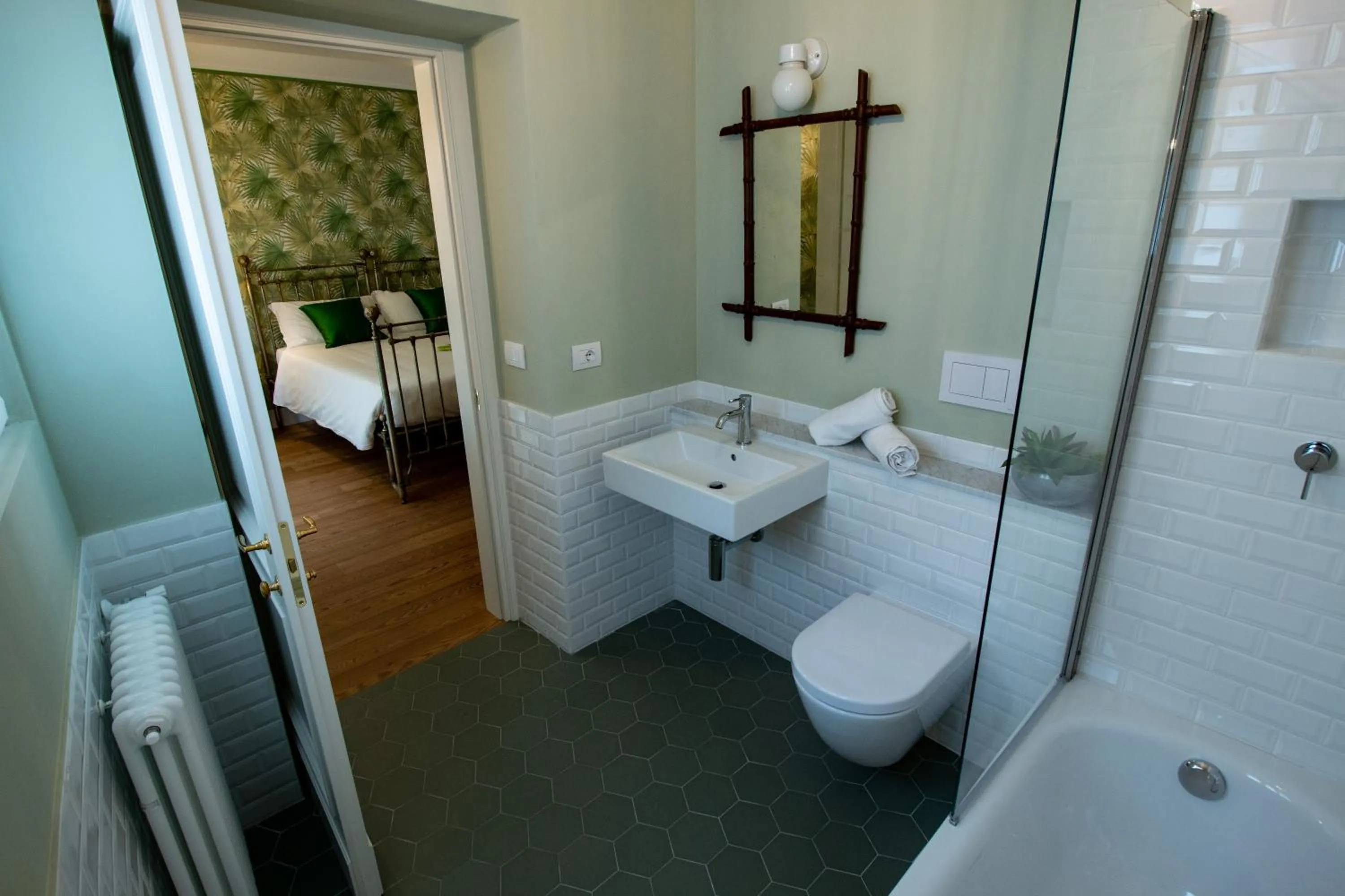 Bed in Locanda Capolago